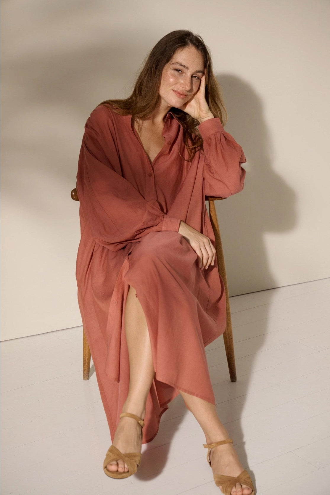 Golden Shirtdress