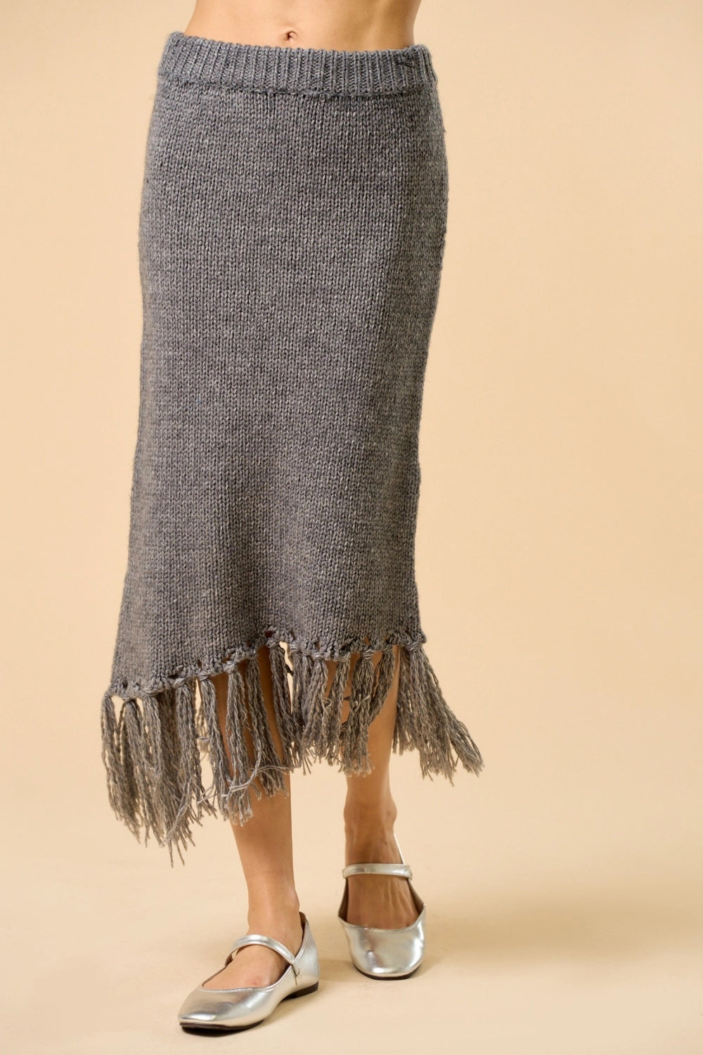 Freya Fringe Skirt - Multi