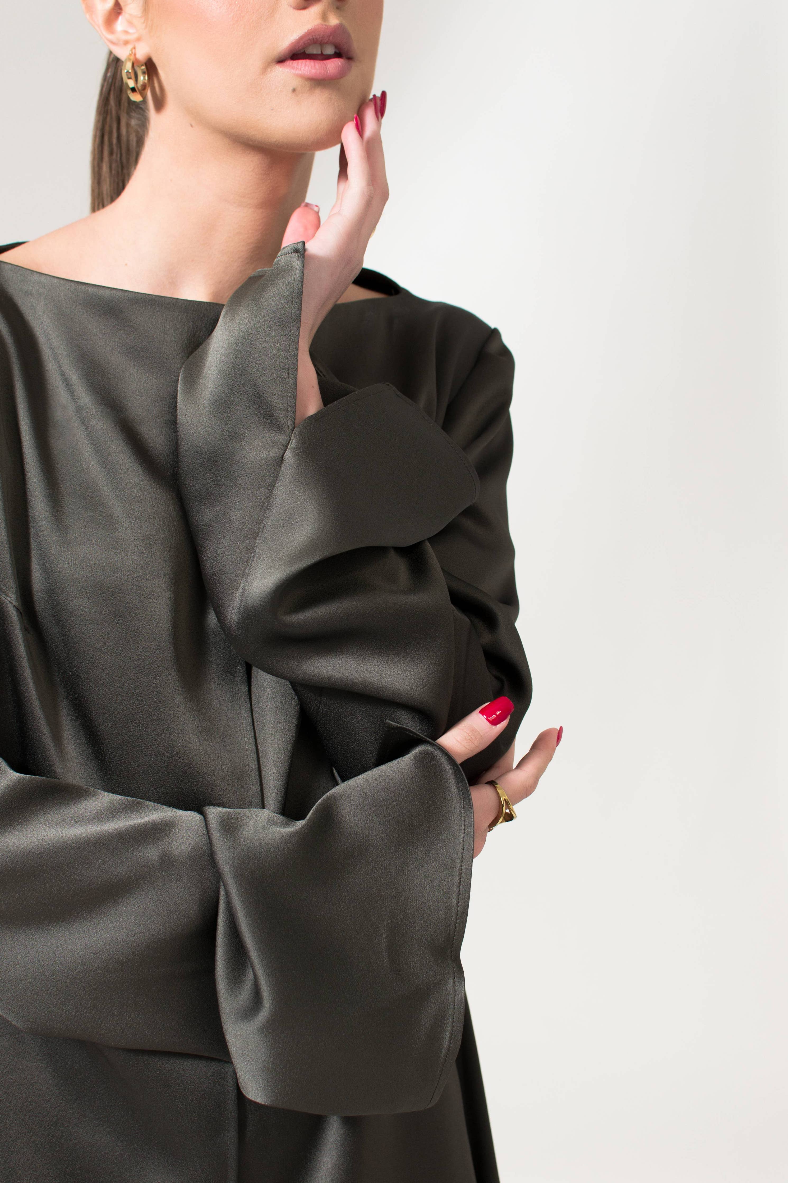 The Alicia Dress - Bone