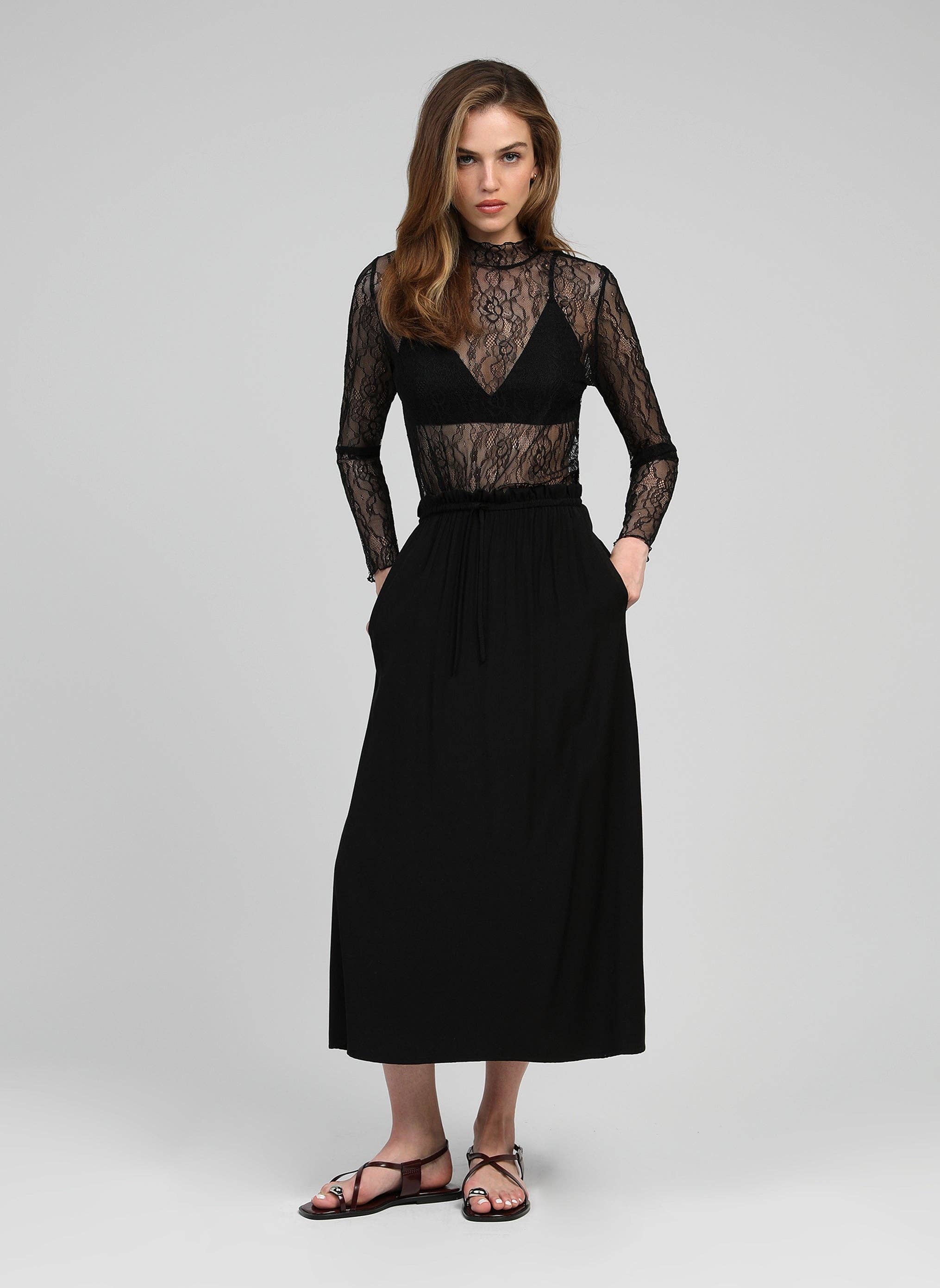 Alibely Top Black
