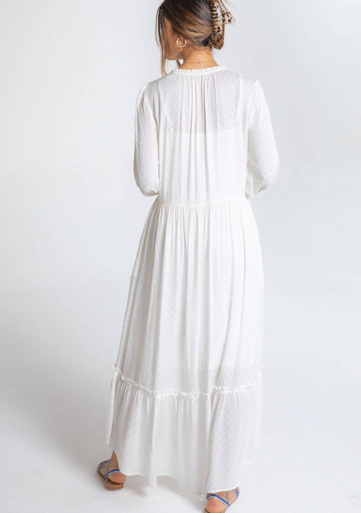 Jacqui Maxi Dress - Dusty Teal