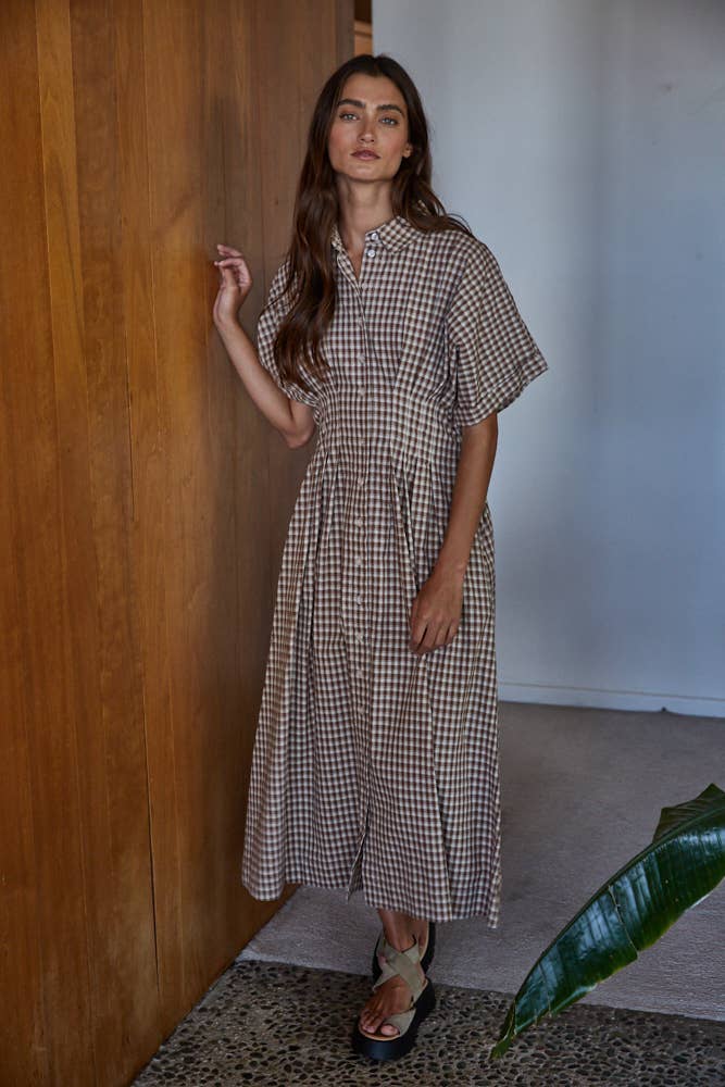 Lani Gingham Dress