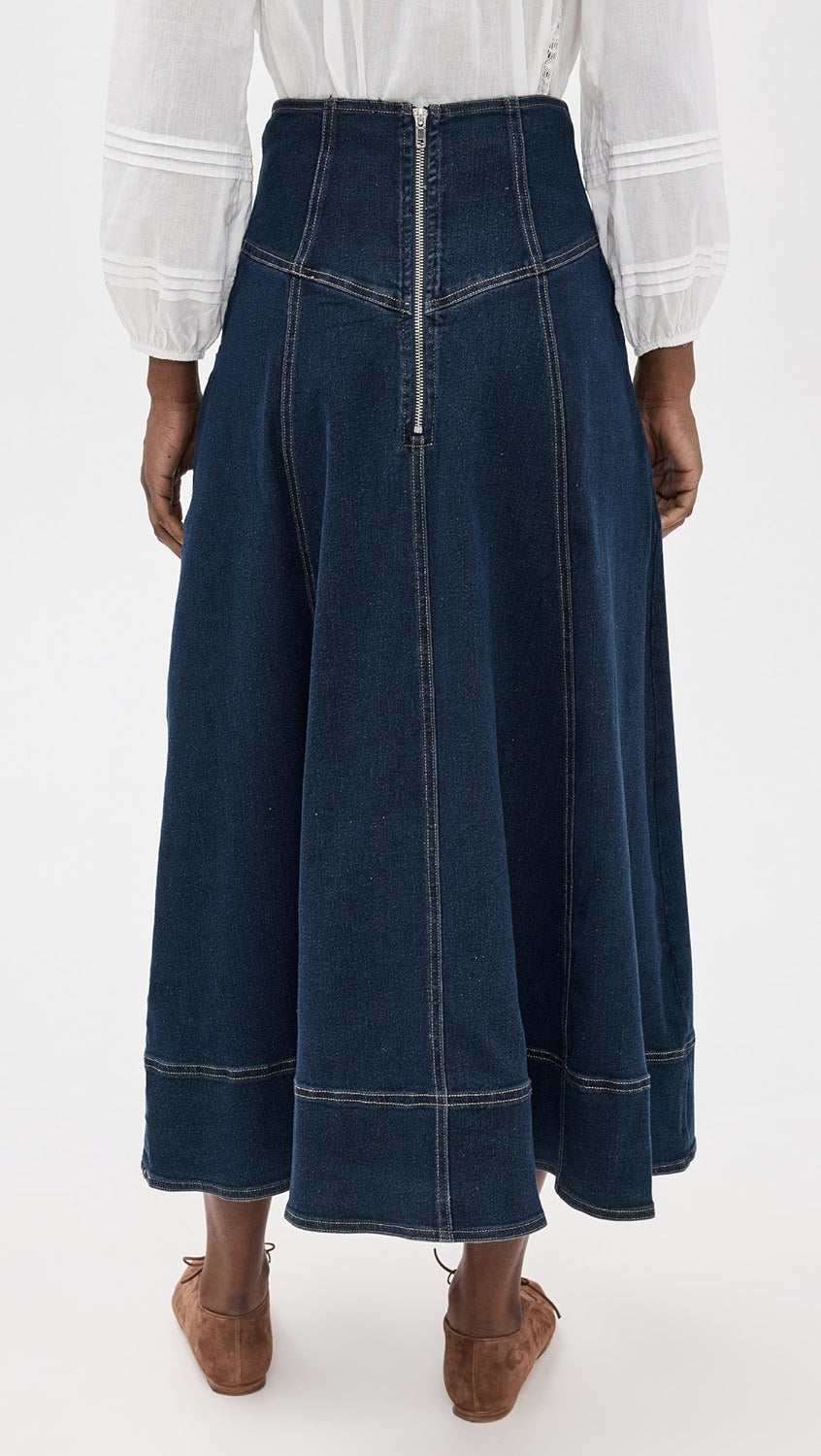 Milan Denim Skirt