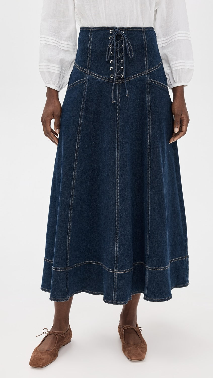 Milan Denim Skirt