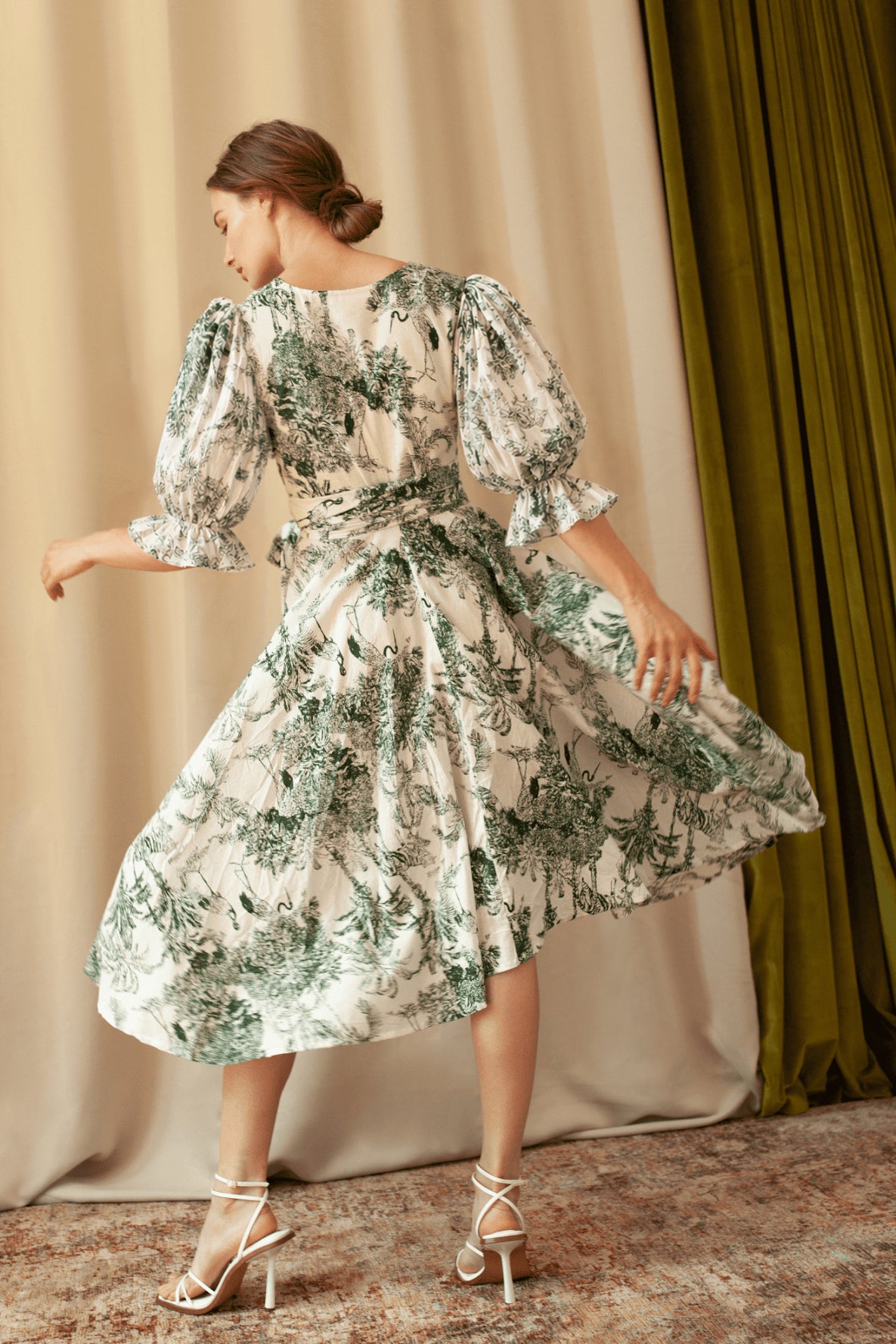 Monica Dress Green