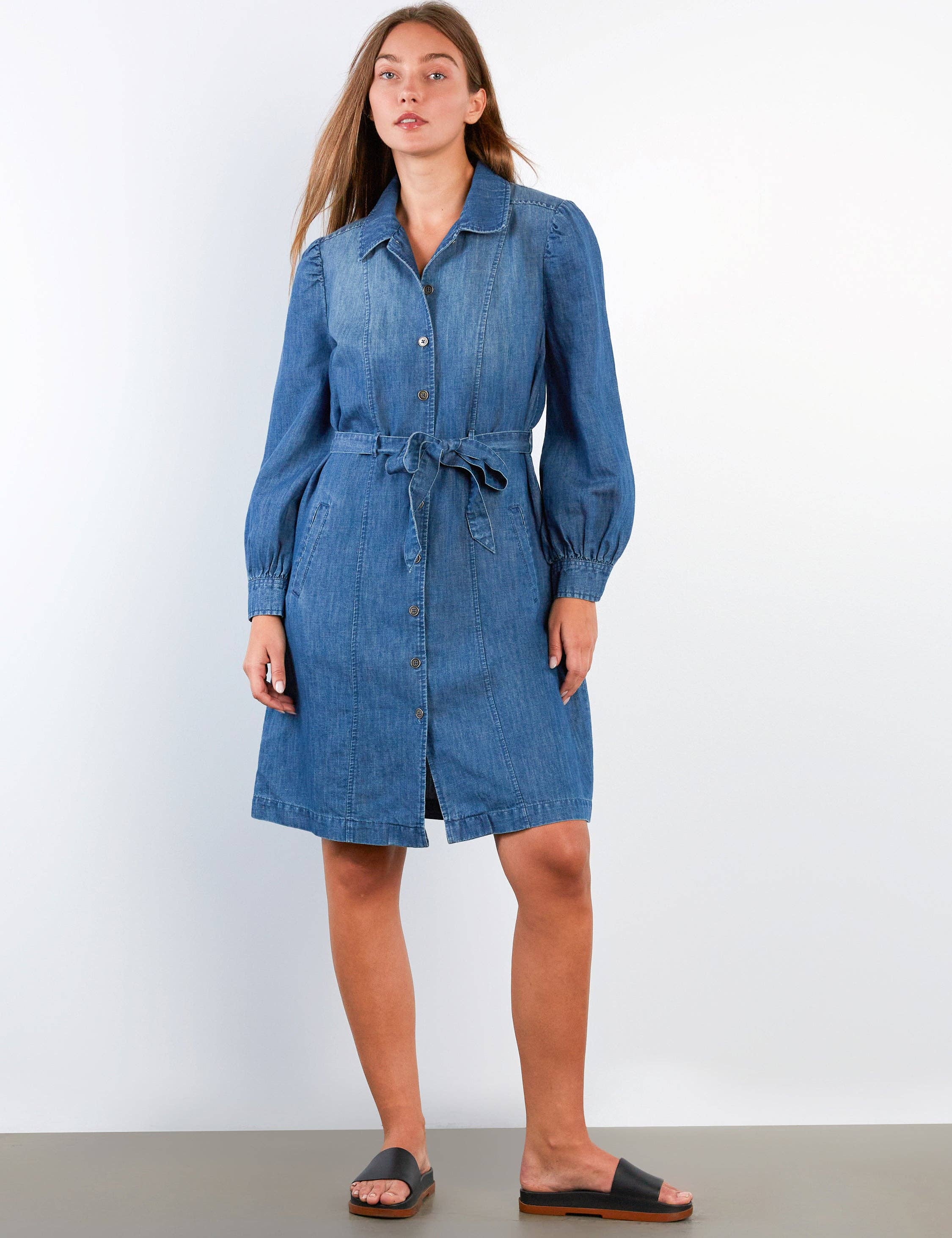 Sweet Fade Tie Dress - multi