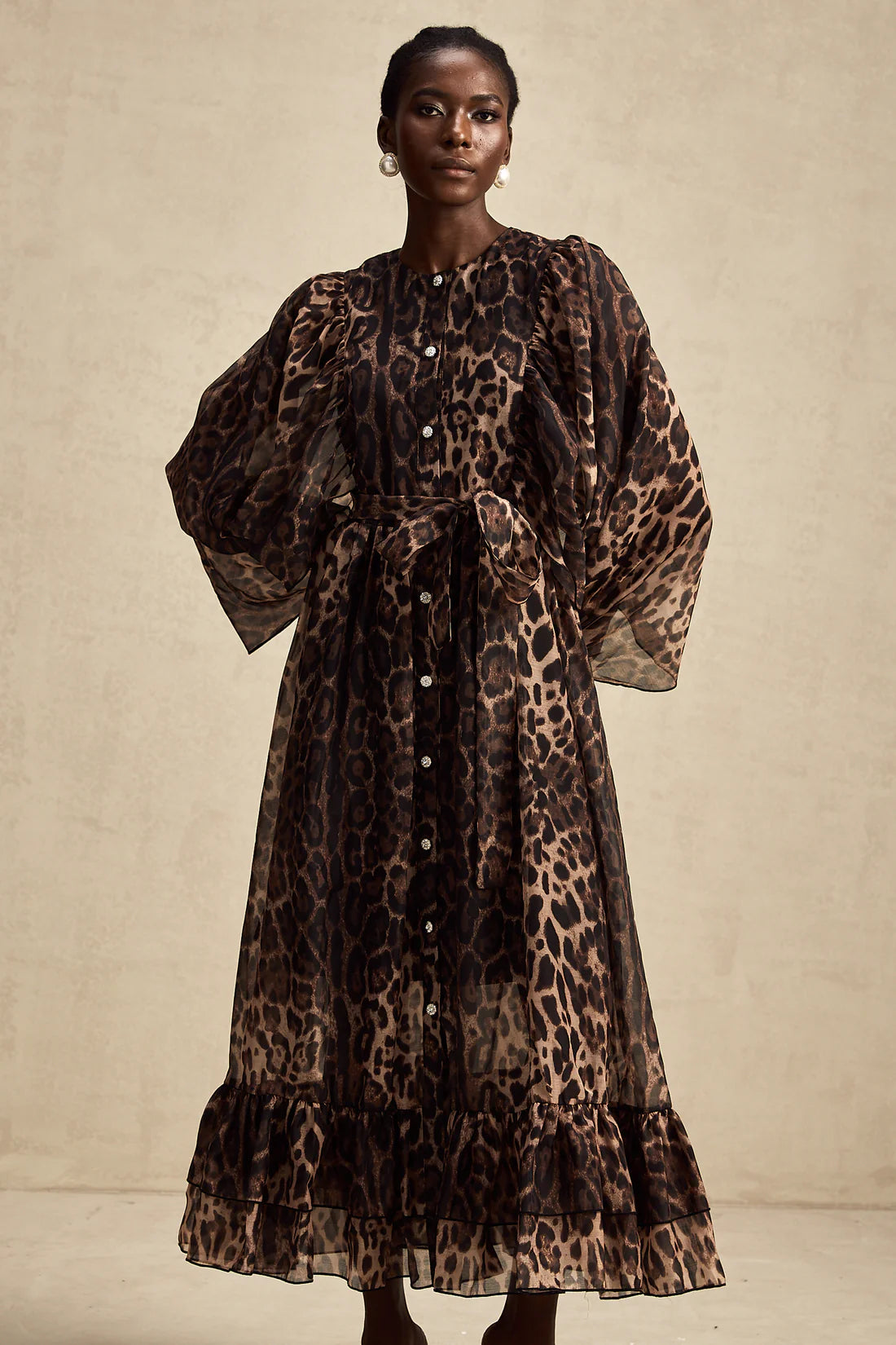 Gisele Leopard Dress