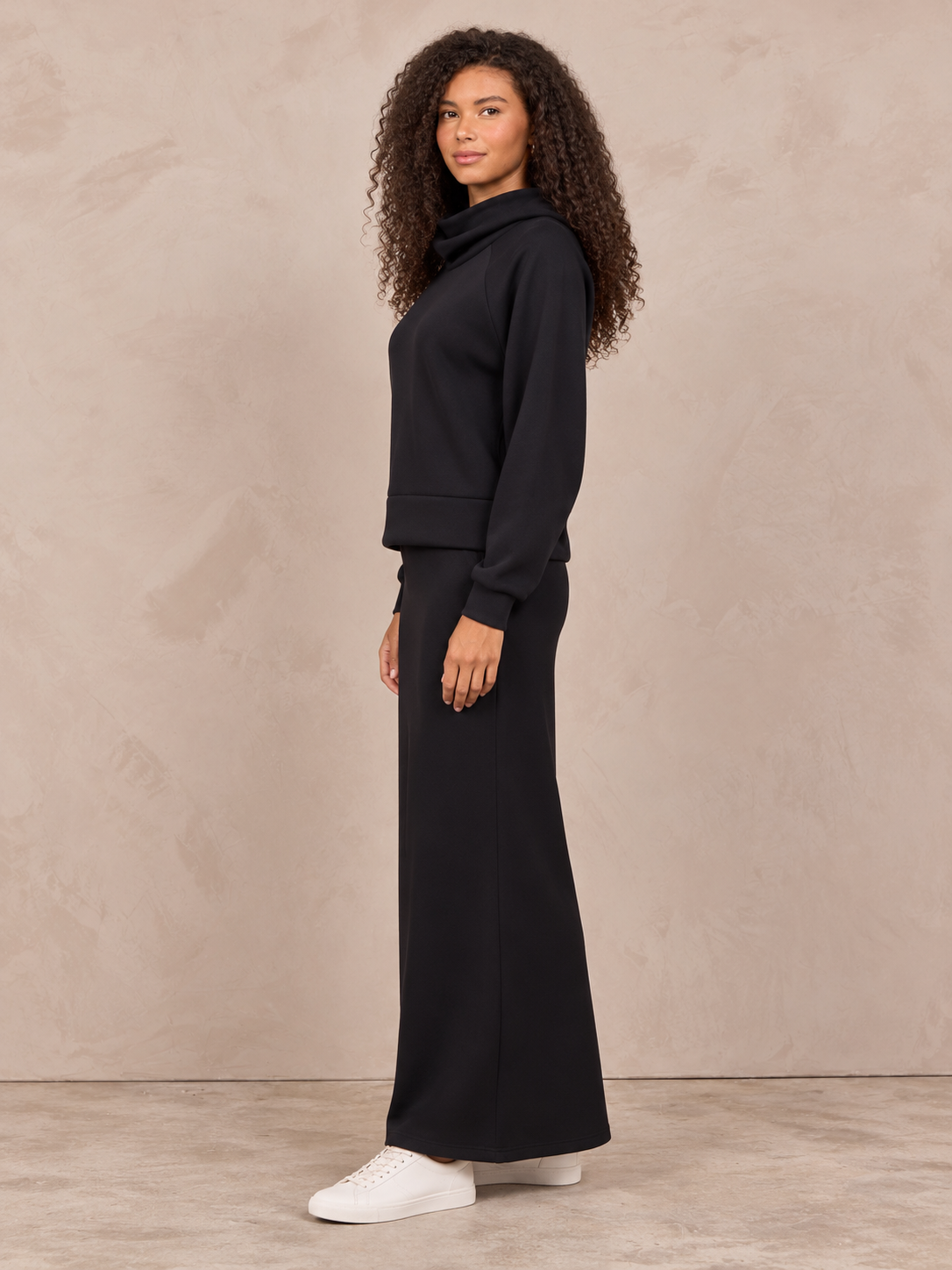 Luxe Cloud Cowl Neck Set - Multi