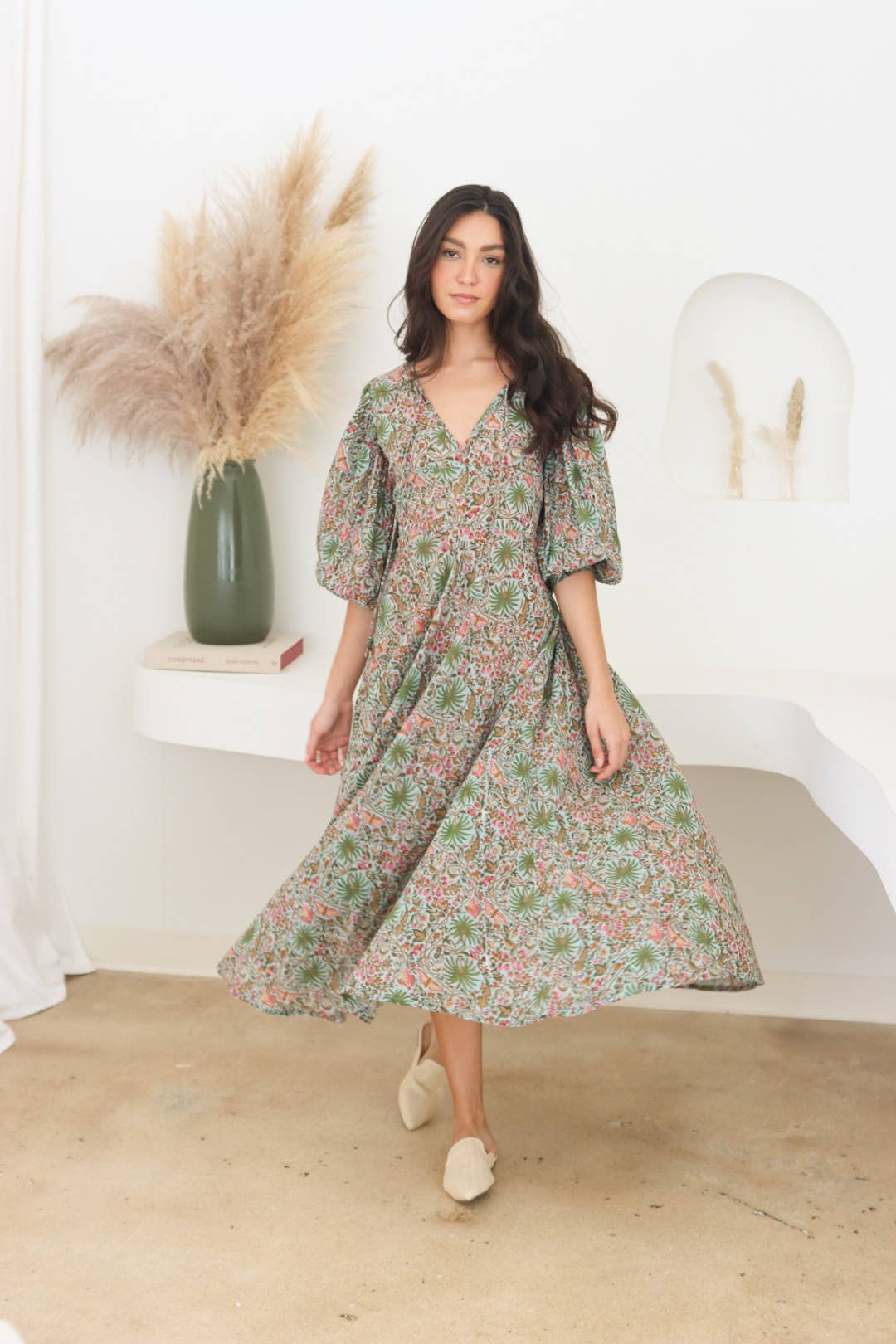 Palm Springs Kaftan Dress
