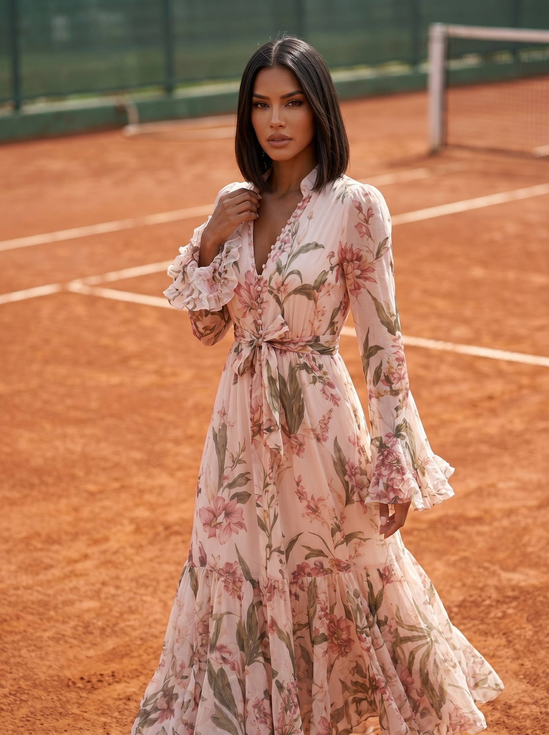 Ethereal Bloom Maxi Dress