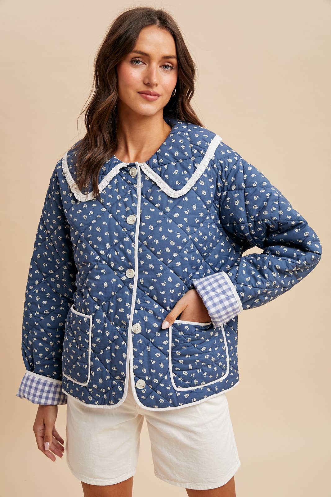 Darling quilted puffer - multi
