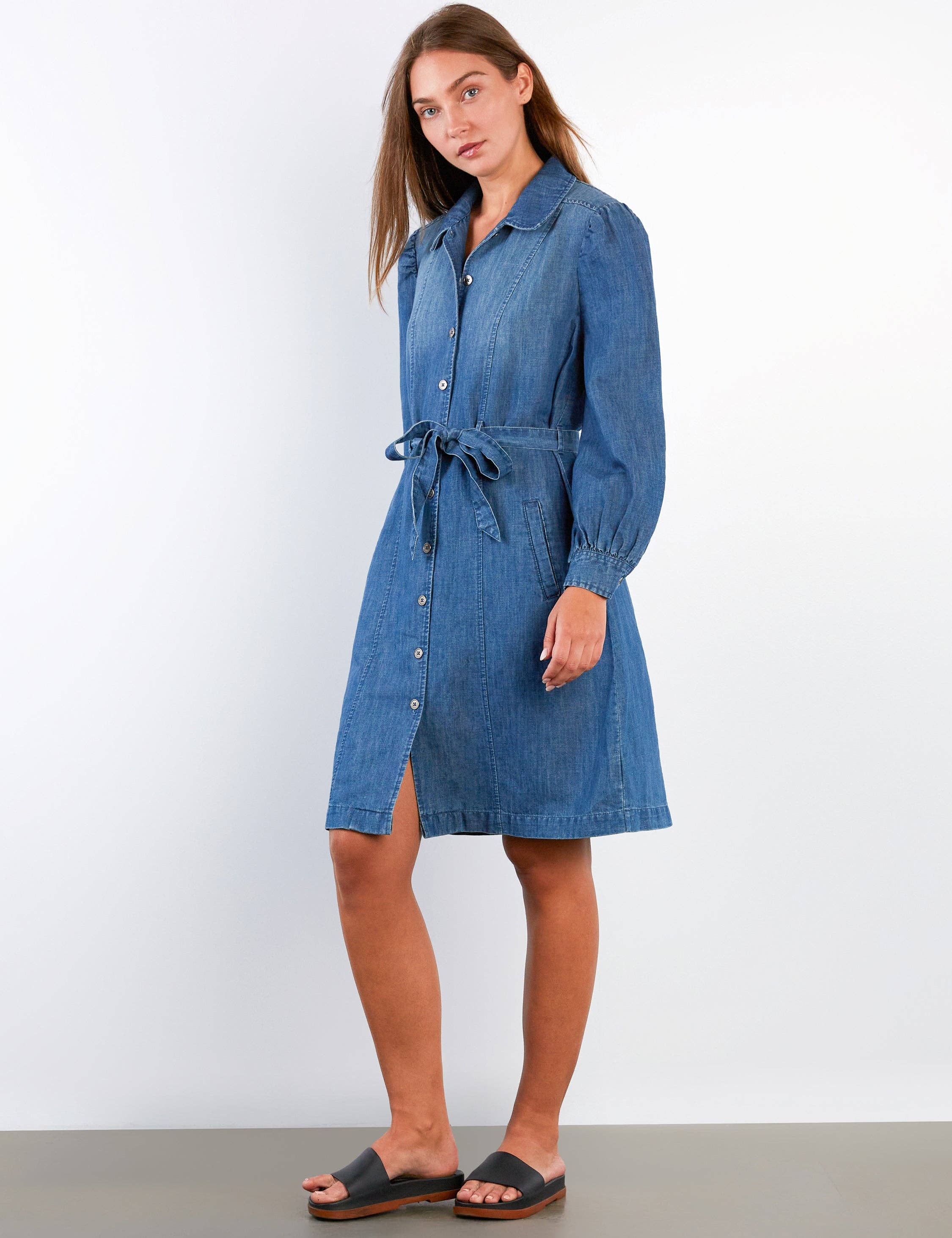 Sweet Fade Tie Dress - multi