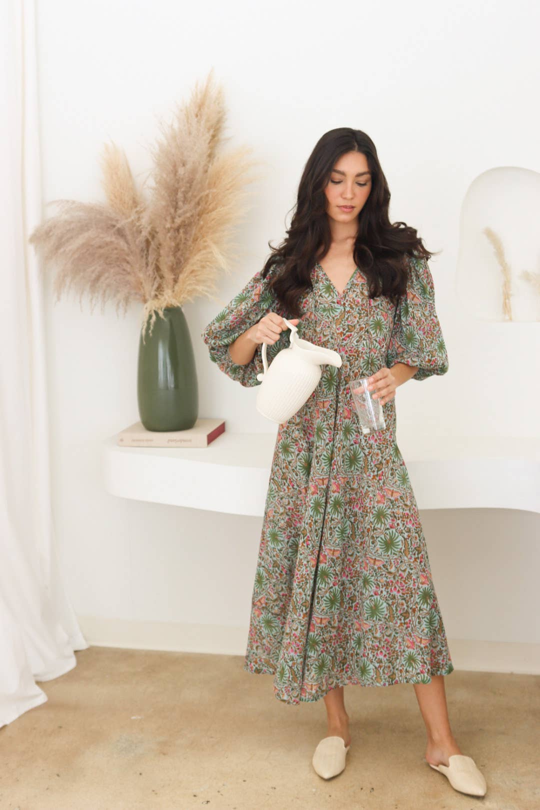 Palm Springs Kaftan Dress