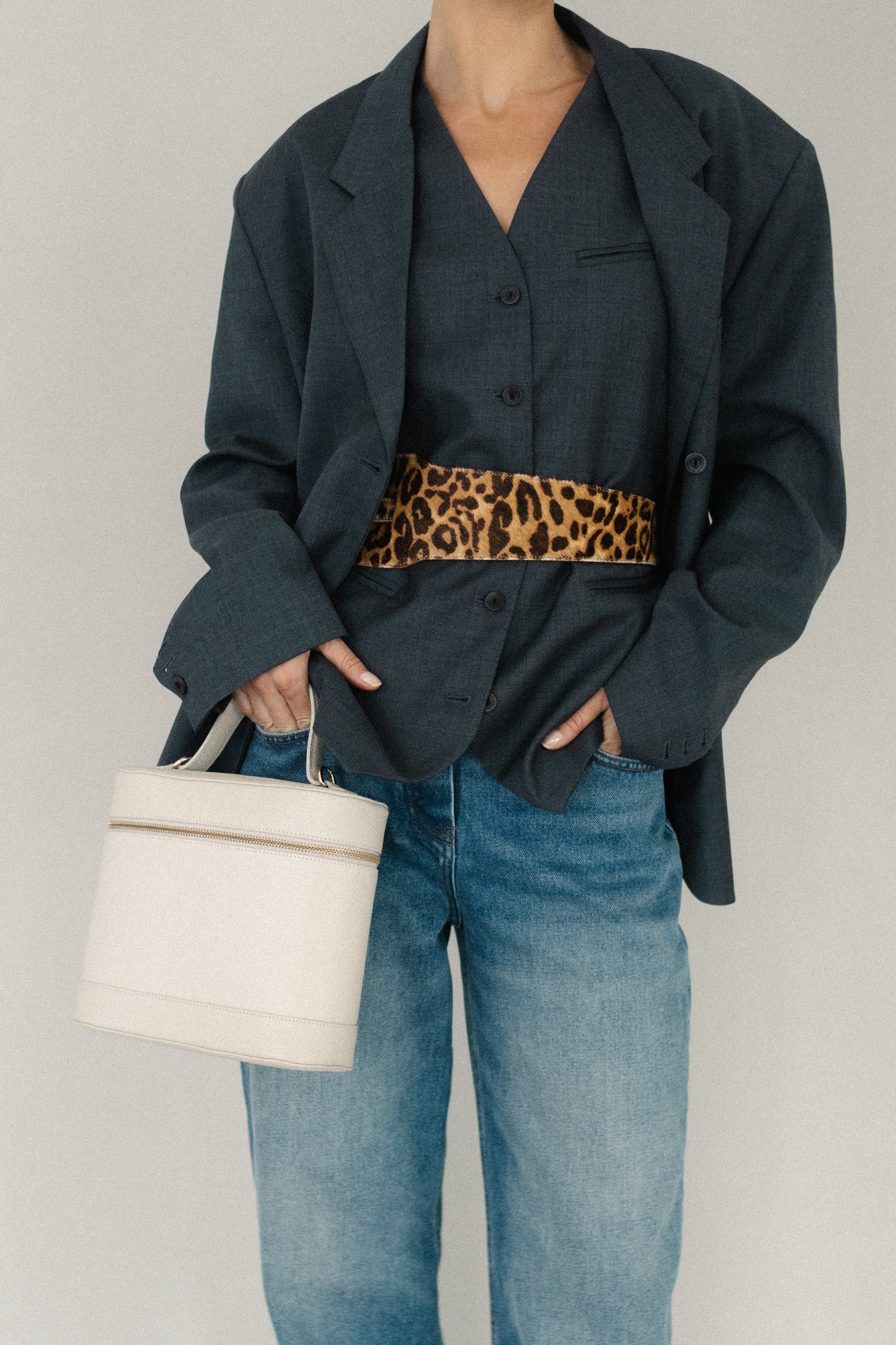 Baul Leather Handbag - Multi