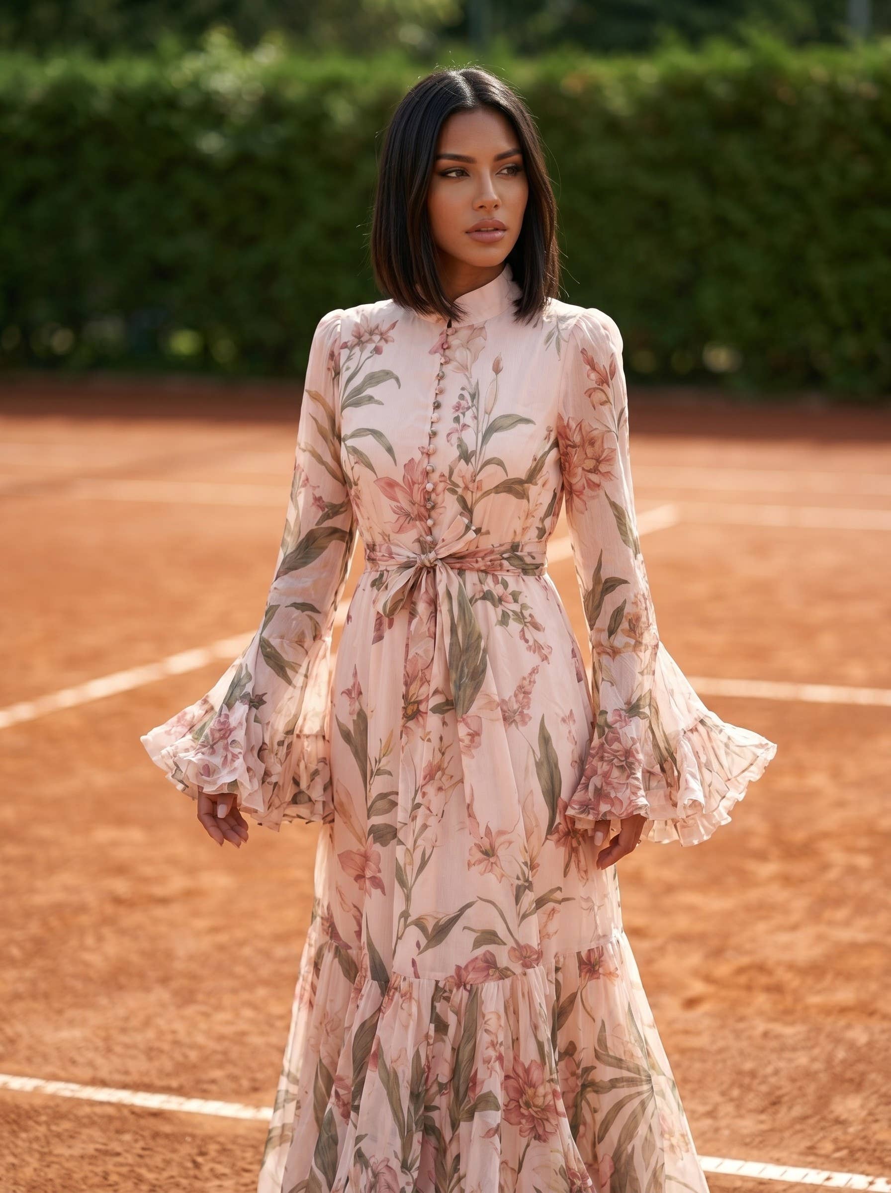 Ethereal Bloom Maxi Dress