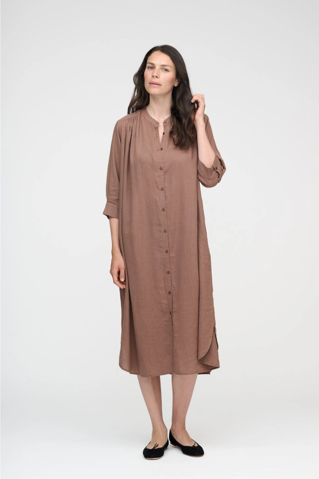 Laurella Shirtdress Linen