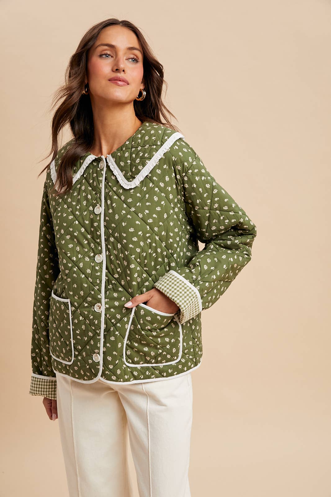 Darling quilted puffer - multi