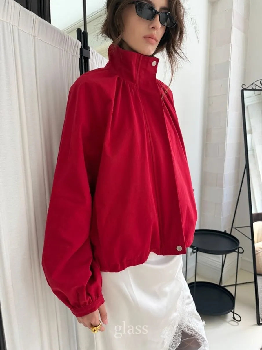 Ellis Jacket - Cherry