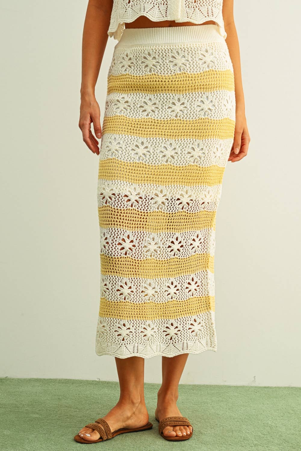 Sun Crochet Skirt