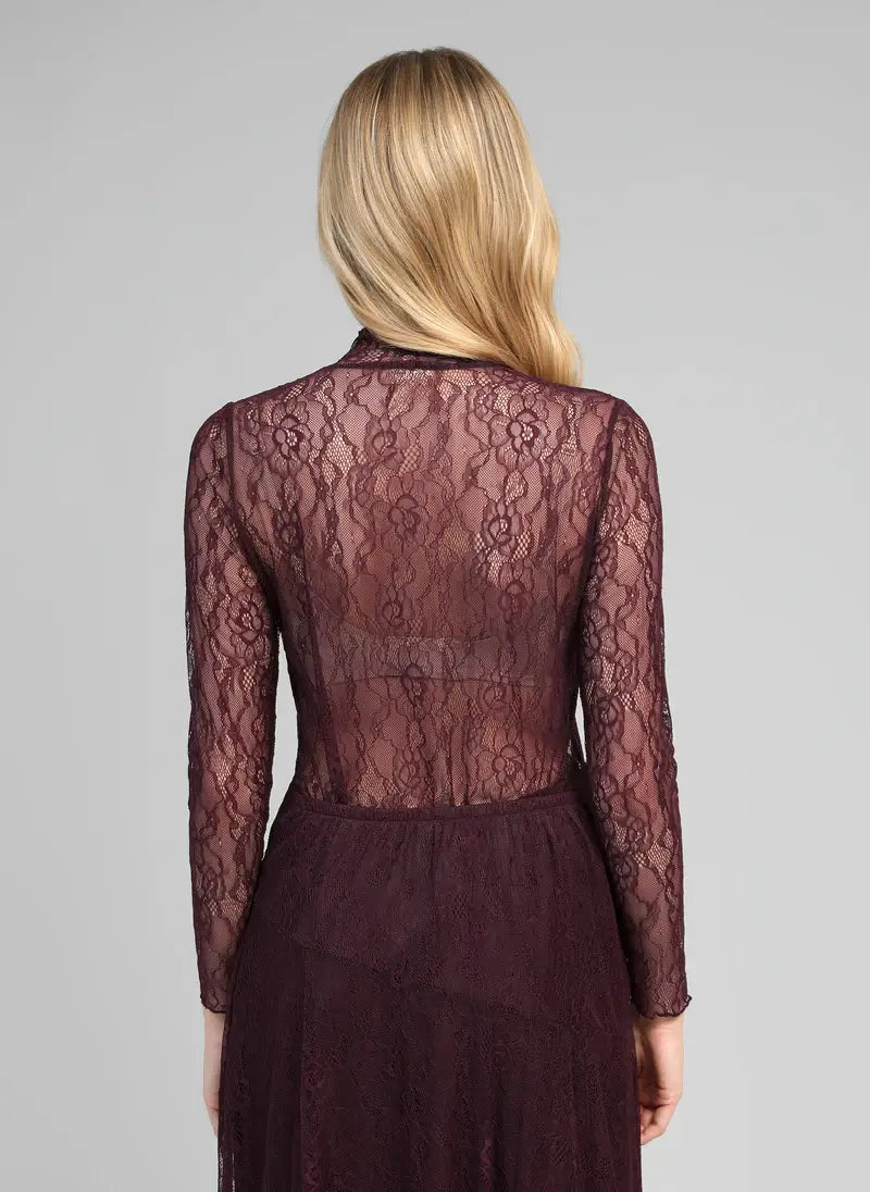 Alibely Top - plum
