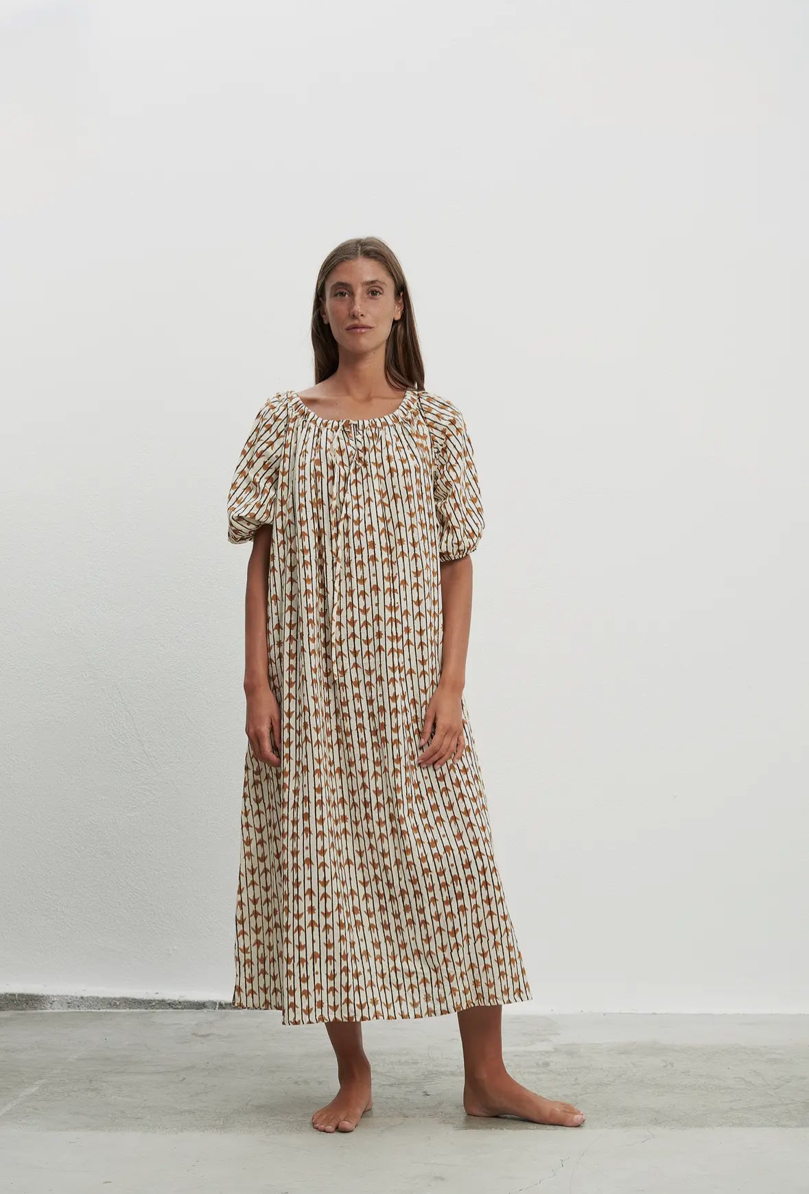 Ona Dress Stripe
