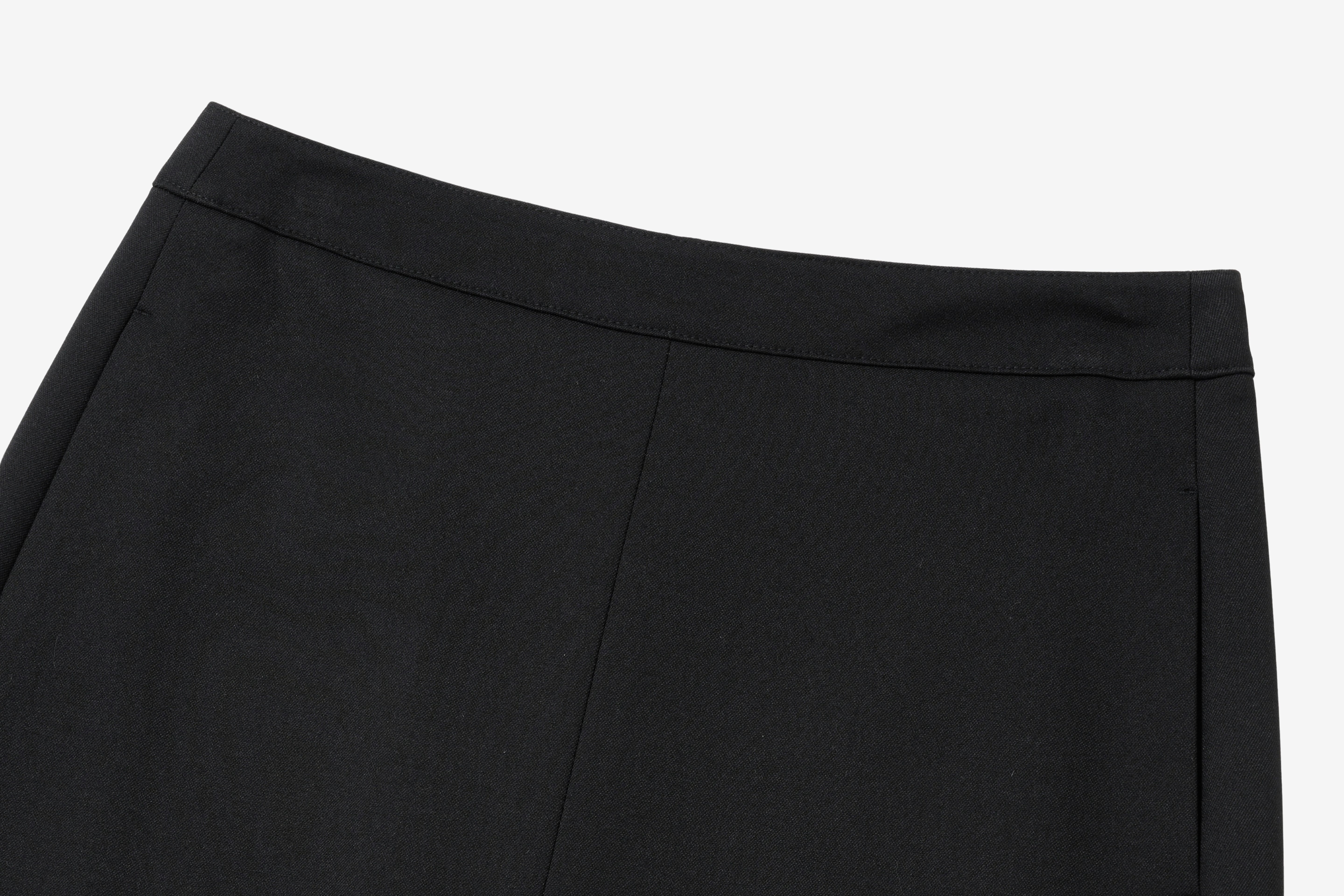 Divided Maxi Skirt Black