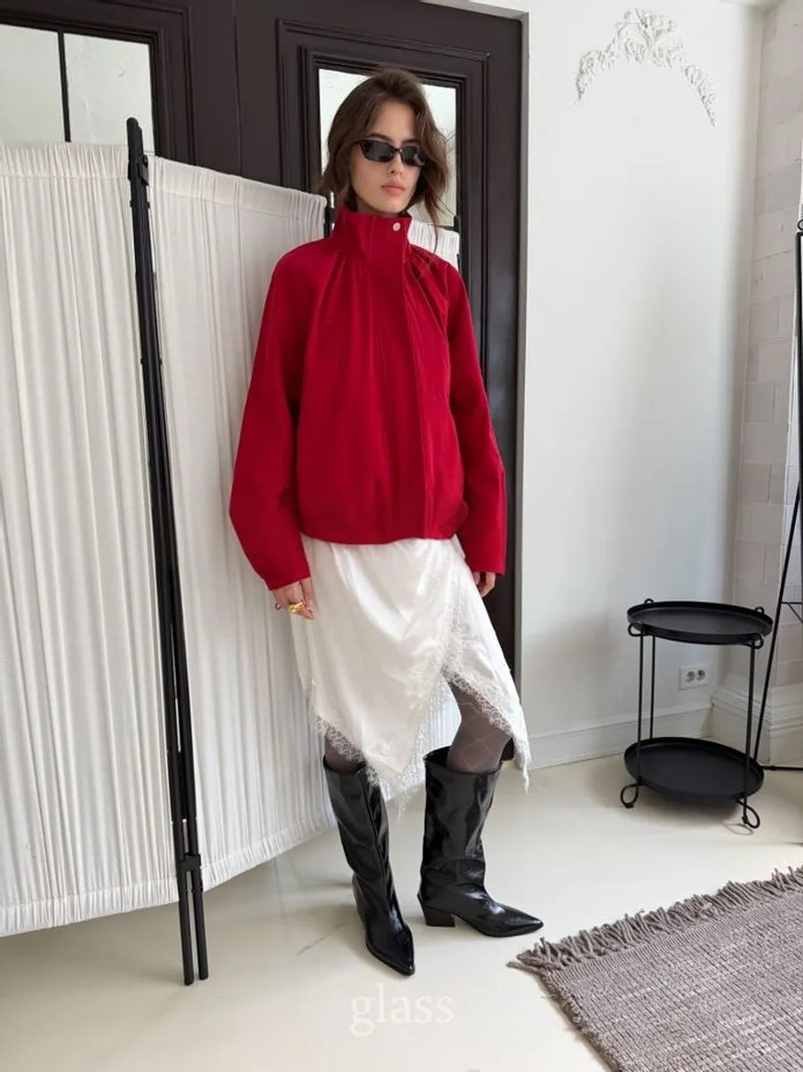 Ellis Jacket - Cherry