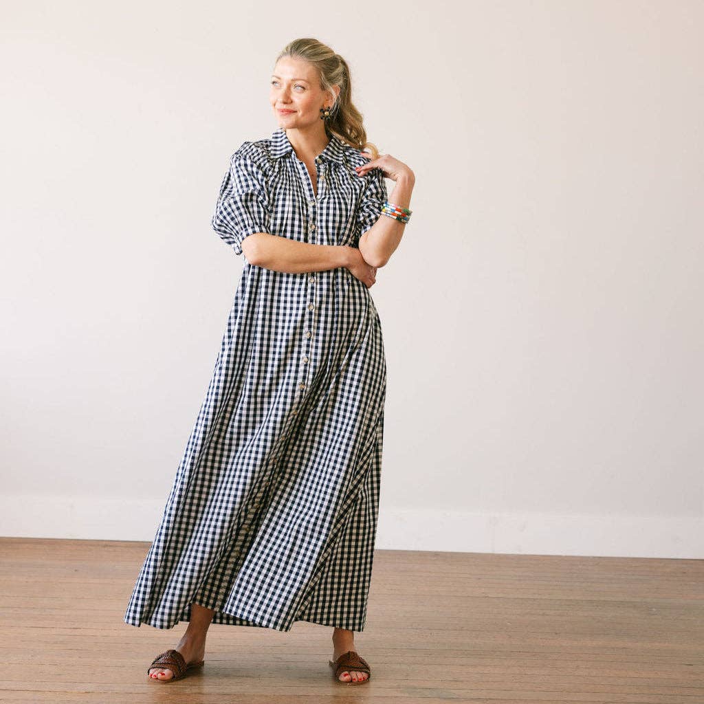 Oasis Dress - Navy