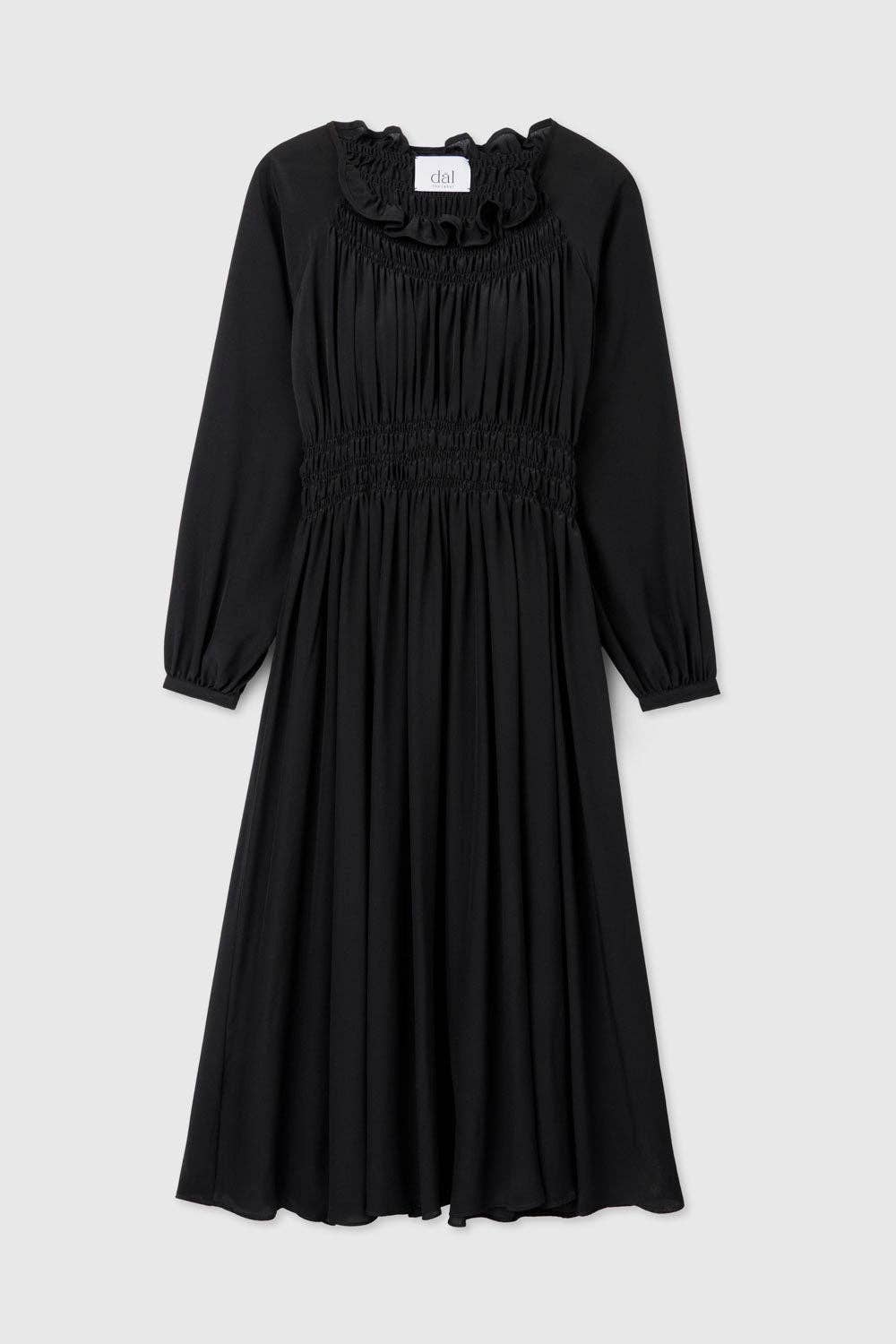 Mia Silk Dress - Sage