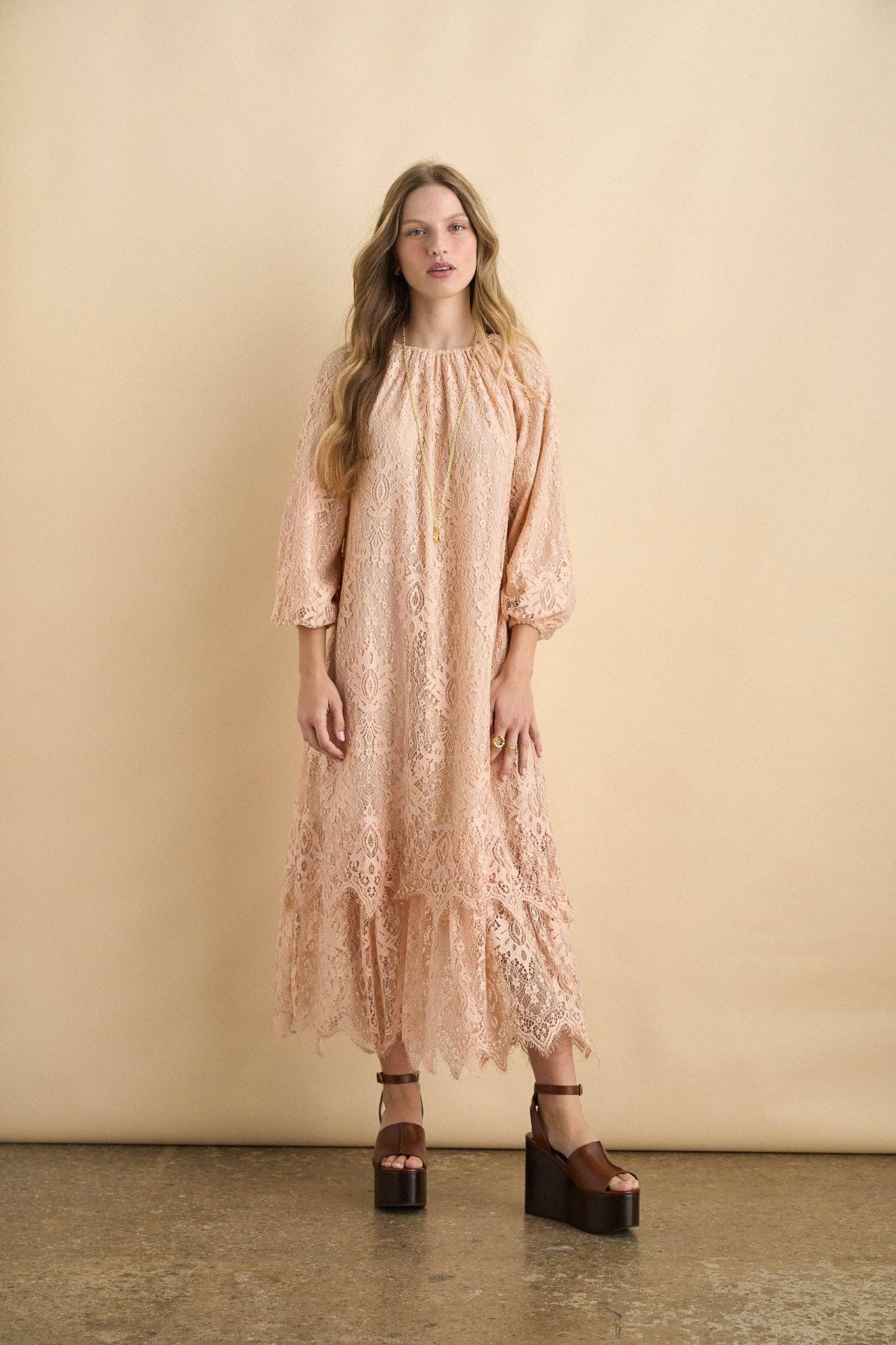 Megan Dress Nude
