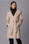 Twill Hooded Robe Coat