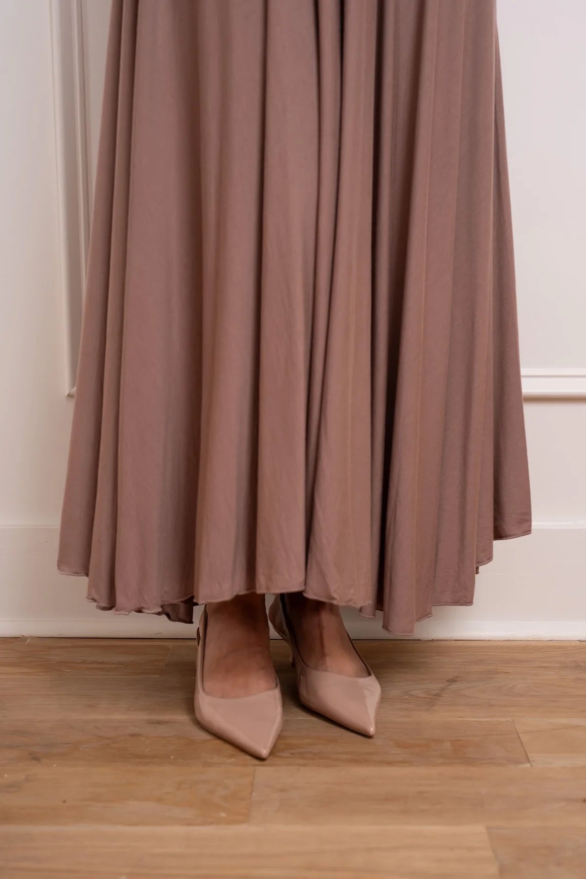 Lilia Wrap Dress - Natural