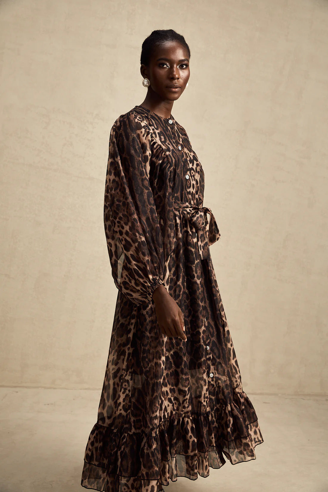 Gisele Leopard Dress
