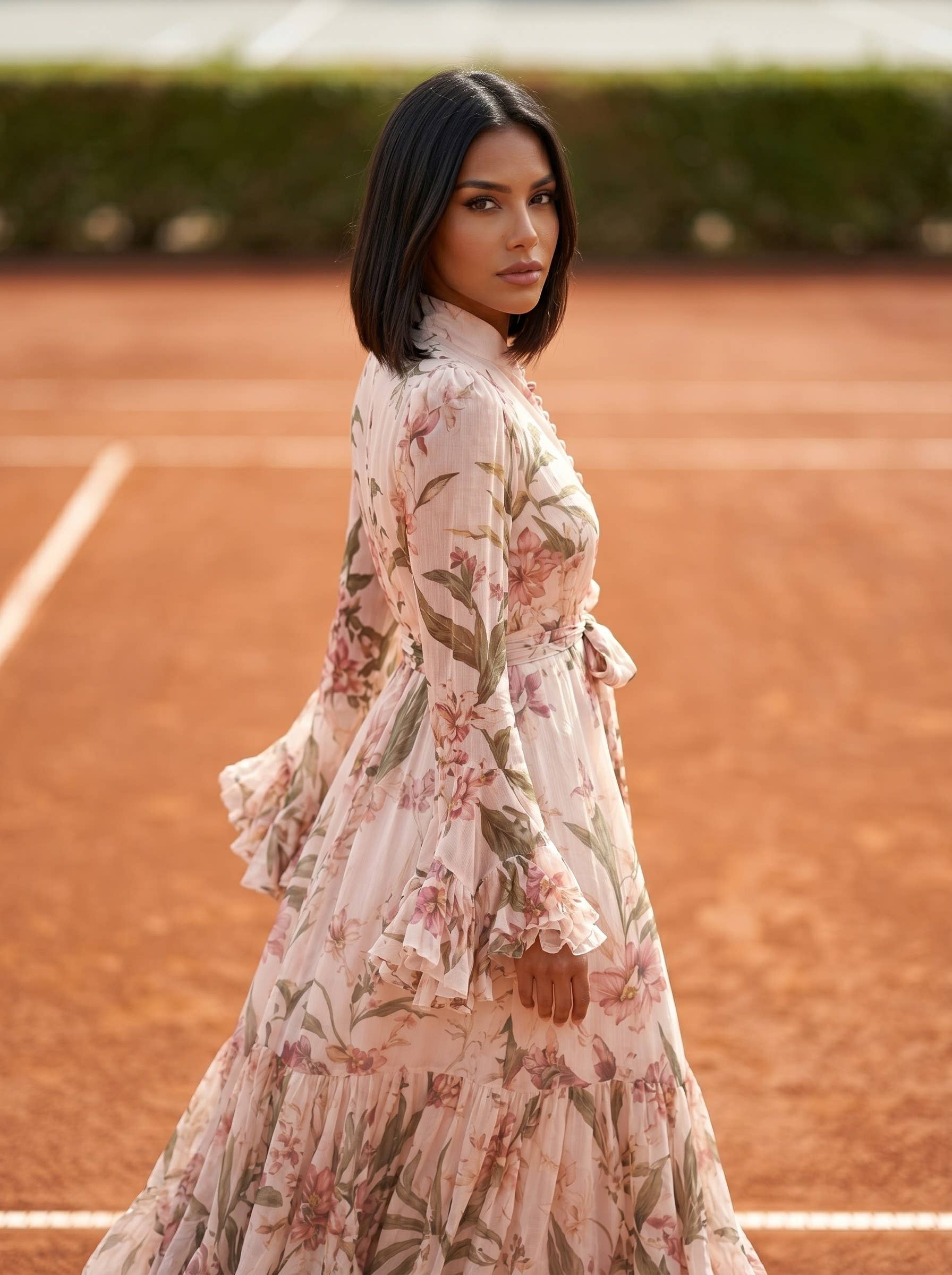 Ethereal Bloom Maxi Dress