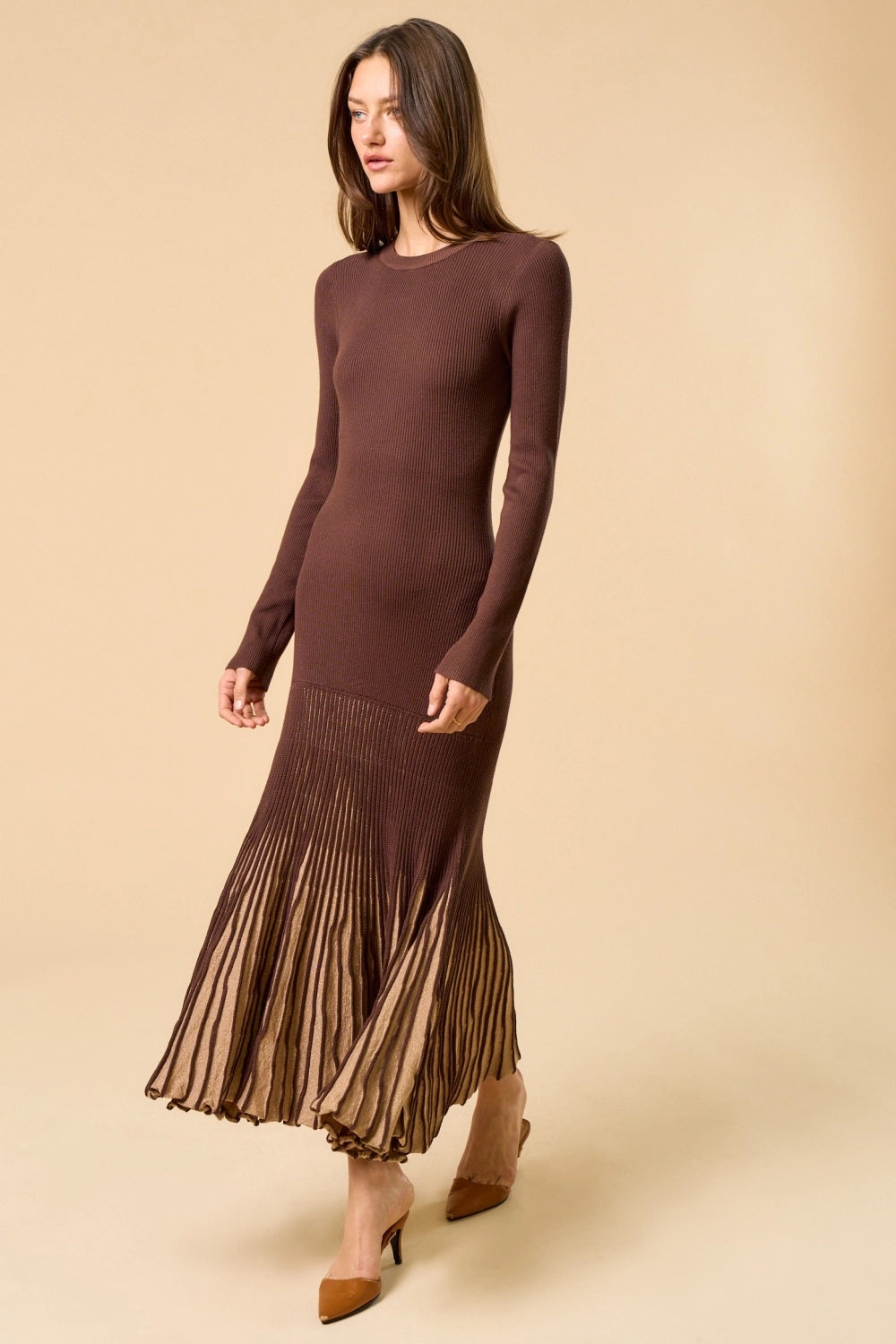 Lela Dress Brown