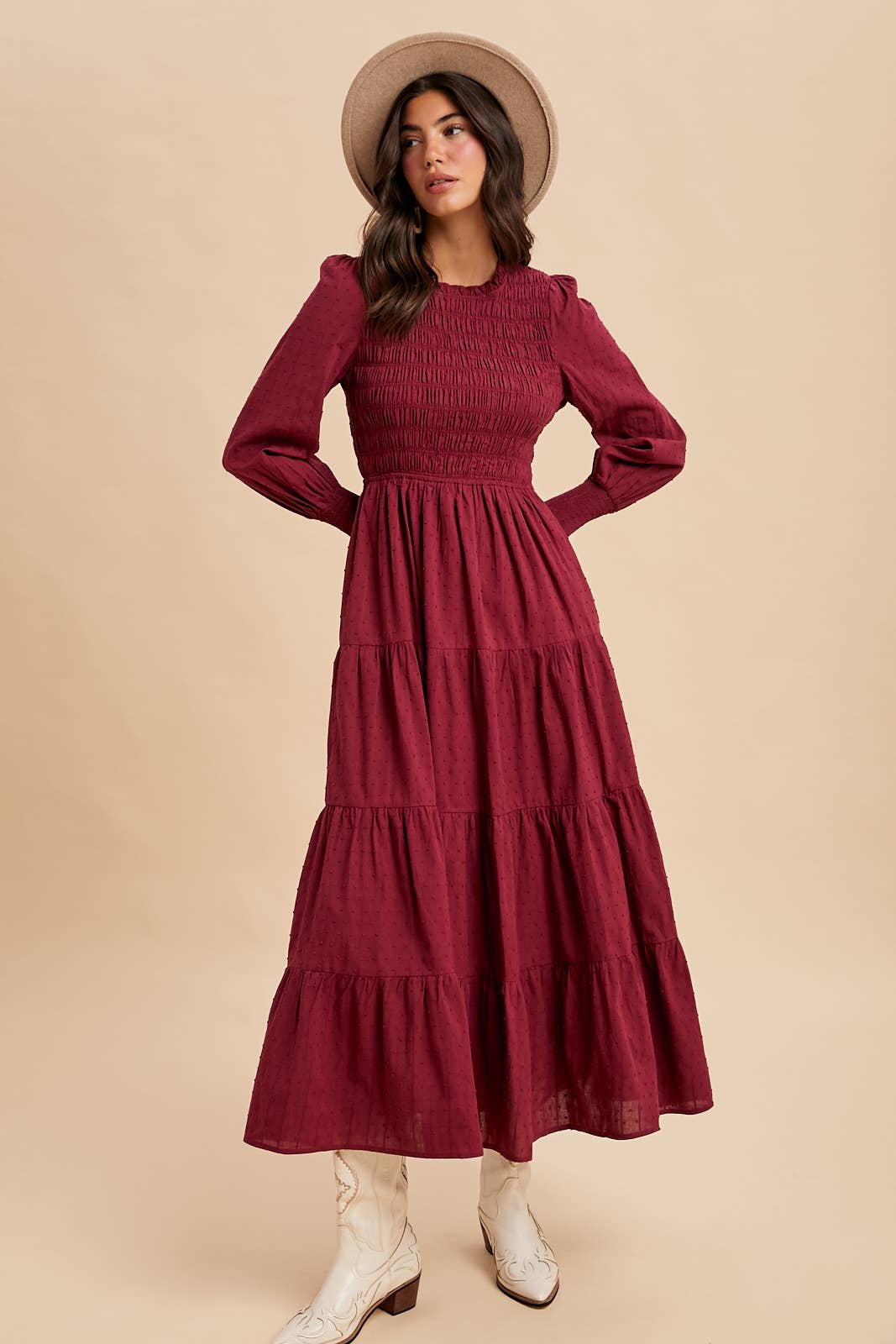 Swiss Dot dress