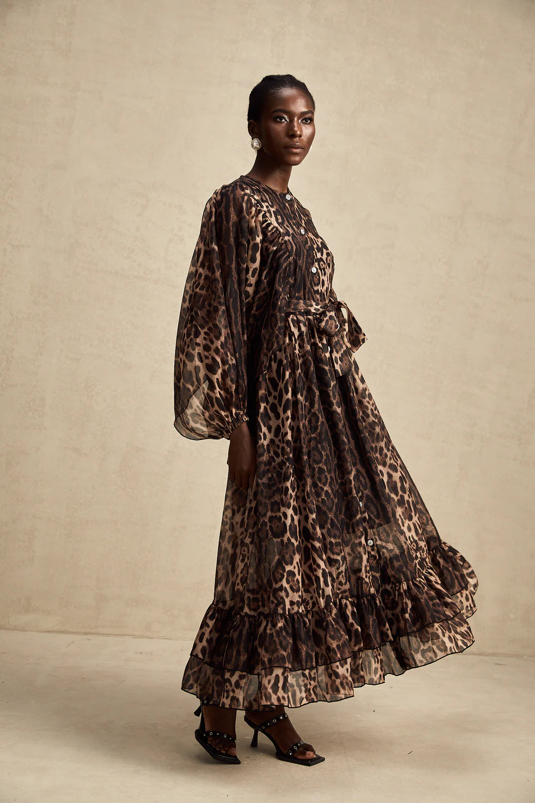 Gisele Leopard Dress