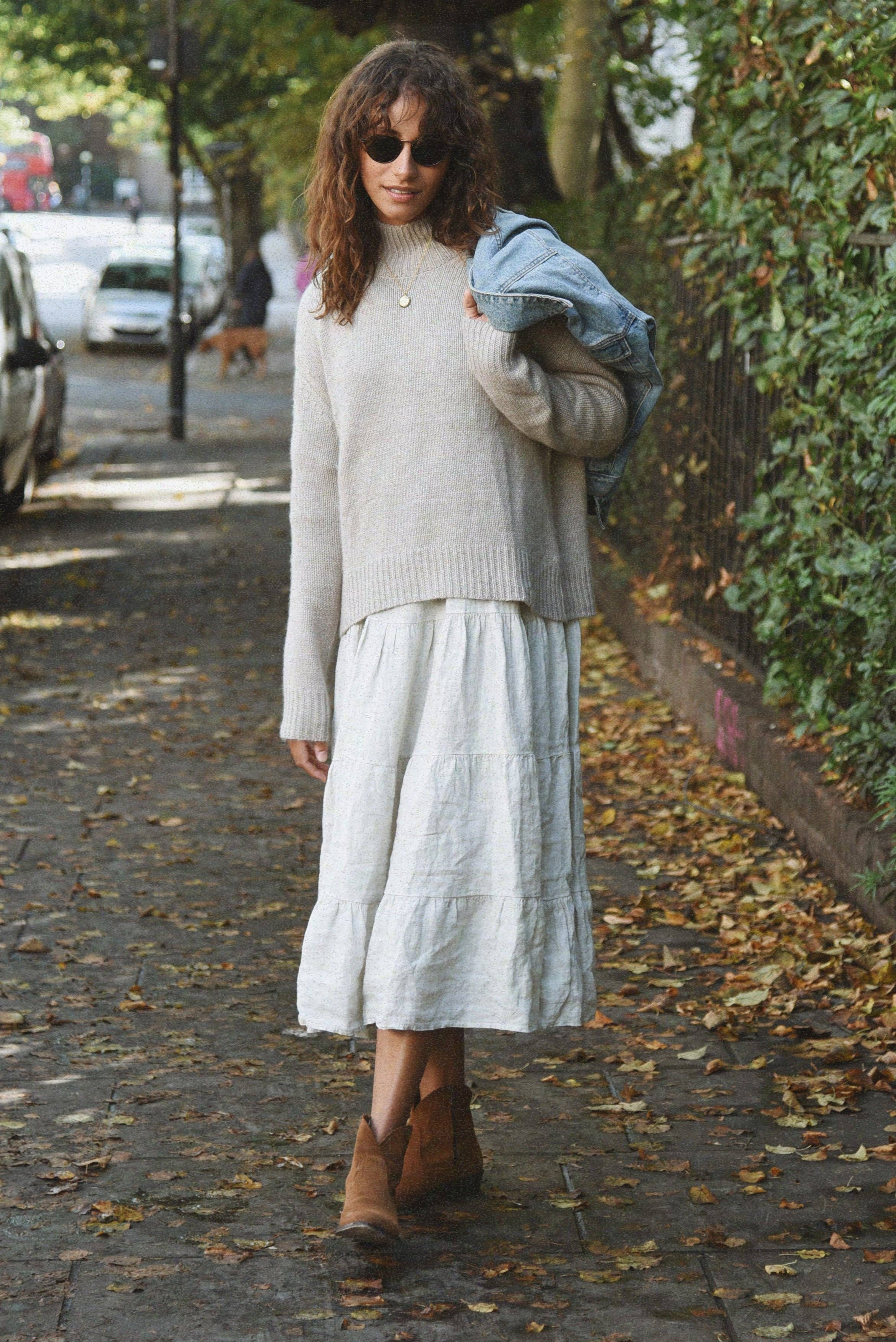 The Mara Dress - Moon
