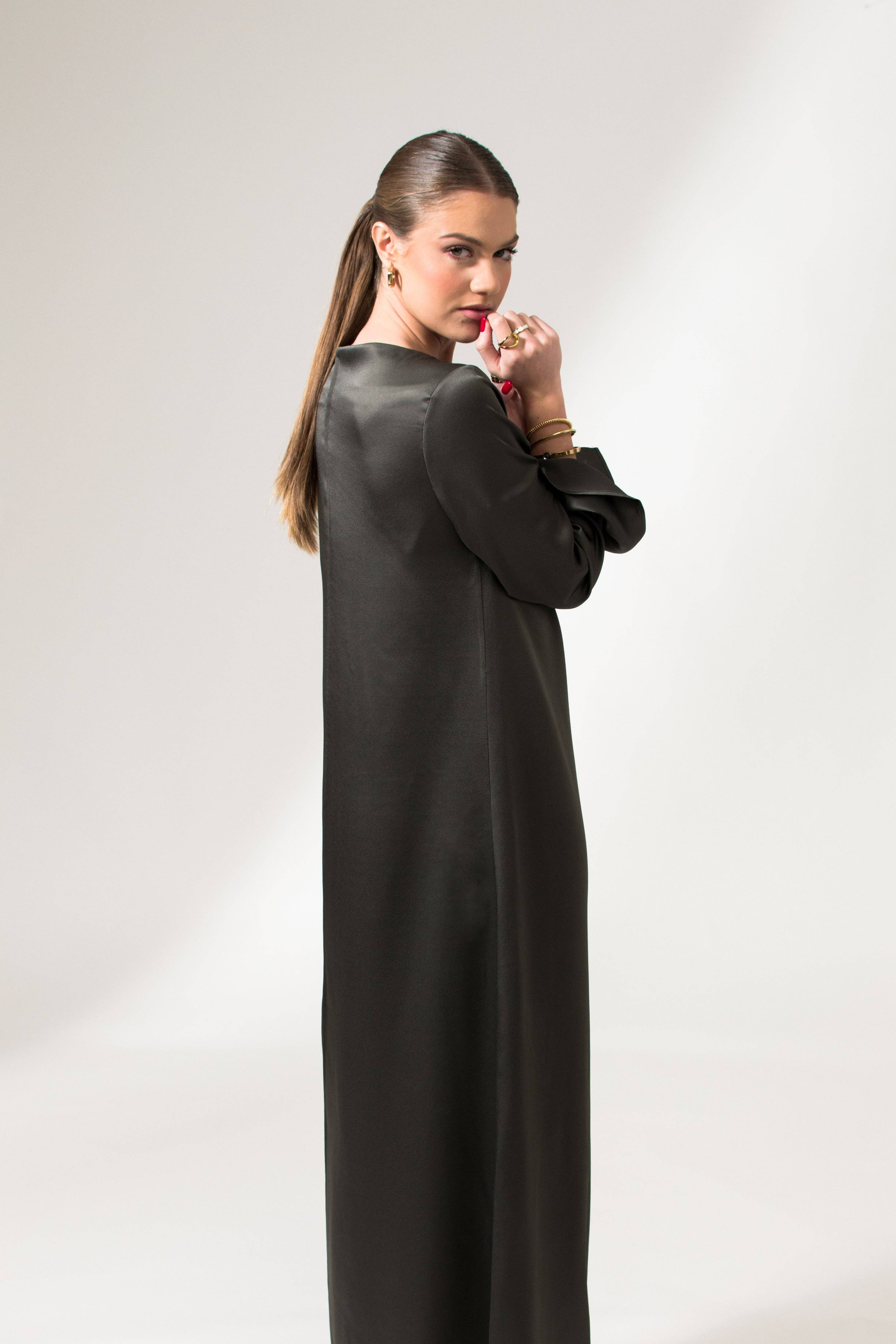 The Alicia Dress - Bone