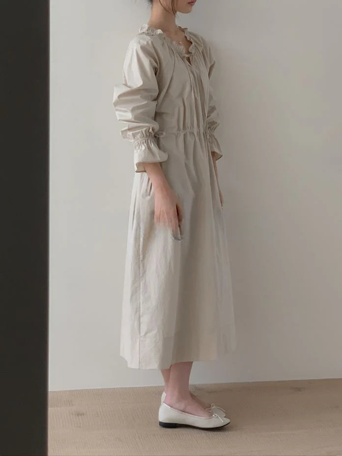 Ruffle Dress - multi