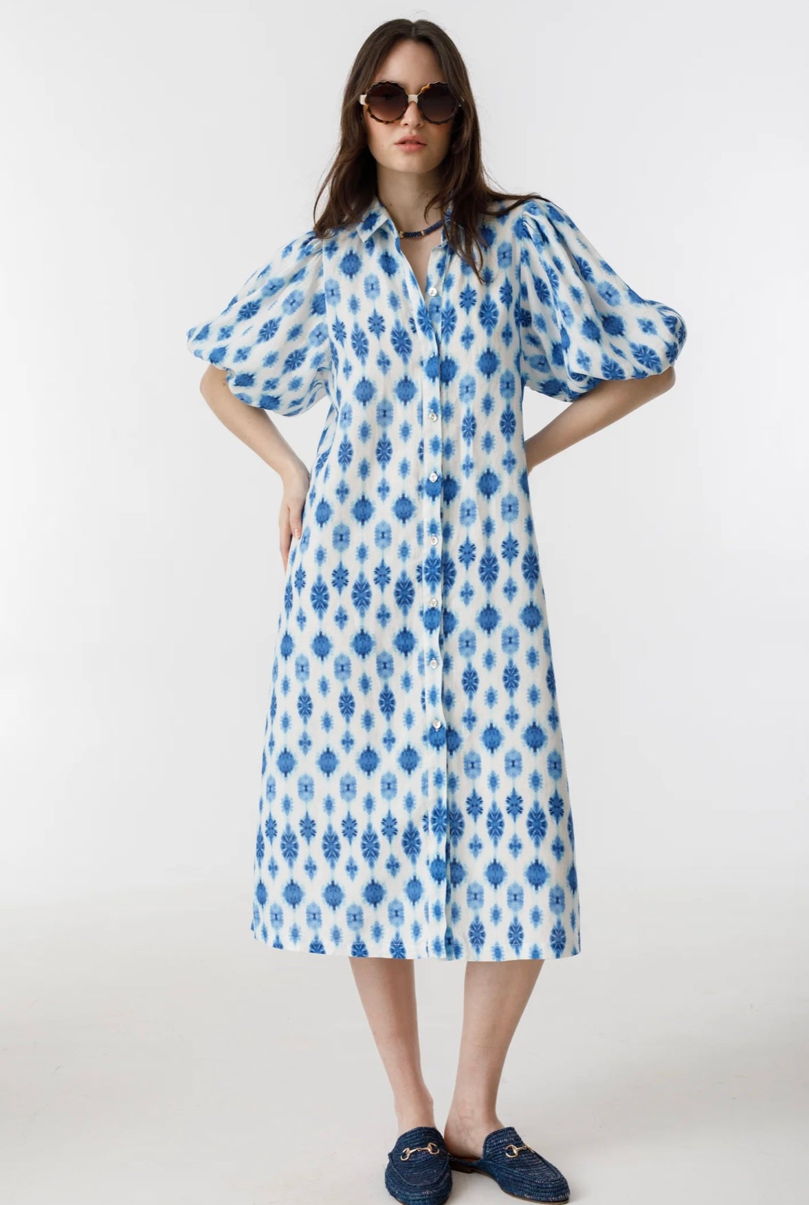 Angel Linen Dress - Hamptons