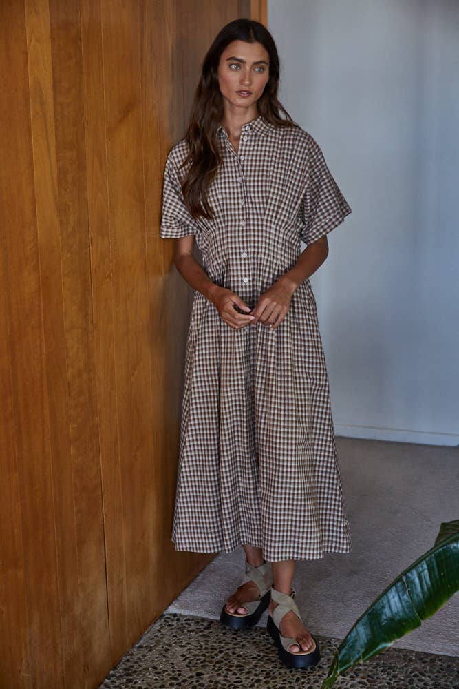 Lani Gingham Dress