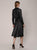 Ruched Midi Glitter Dress