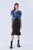 Ruched Mermaid Black Skirt