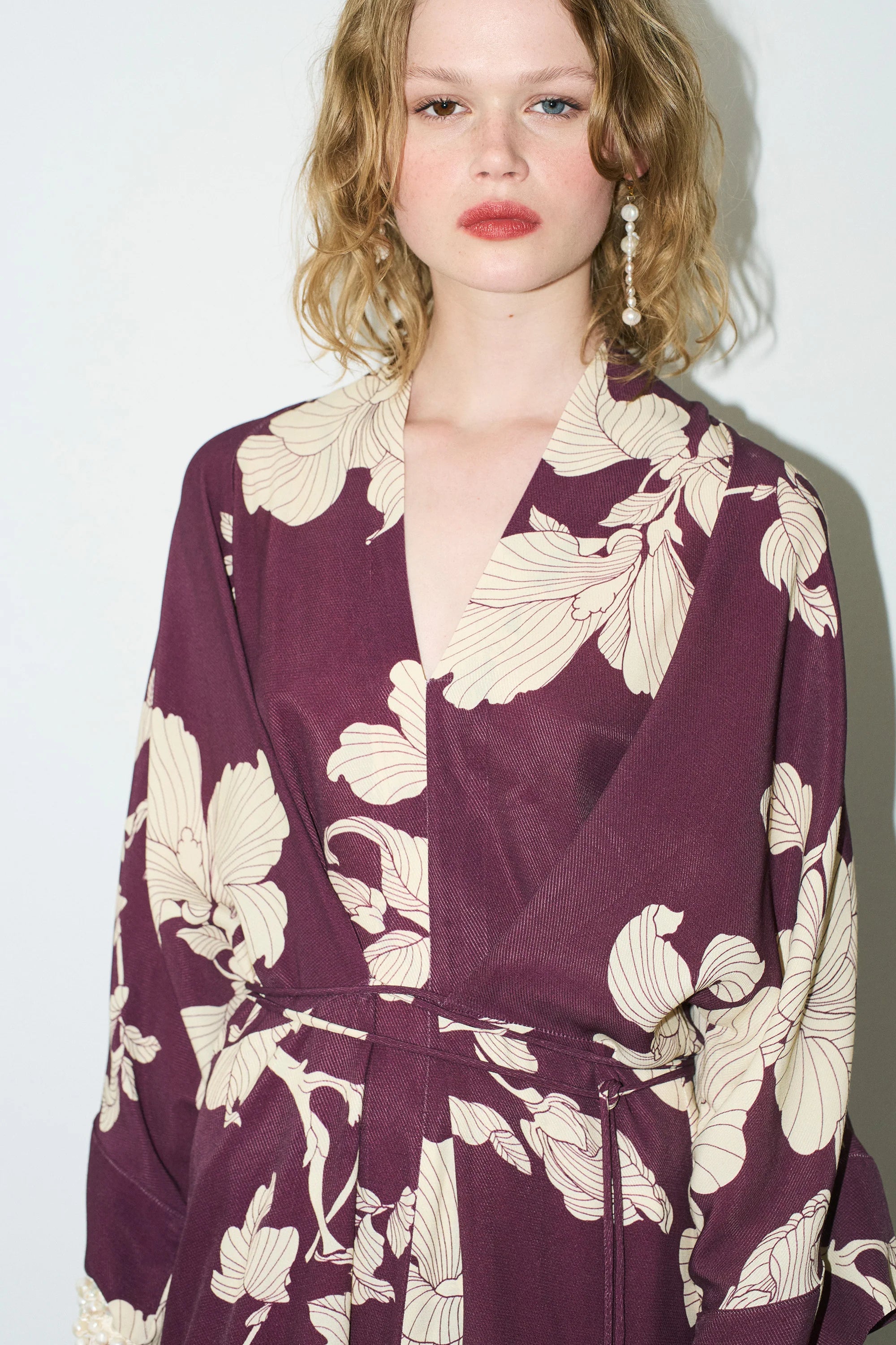 Lotta Kimono Burgundy