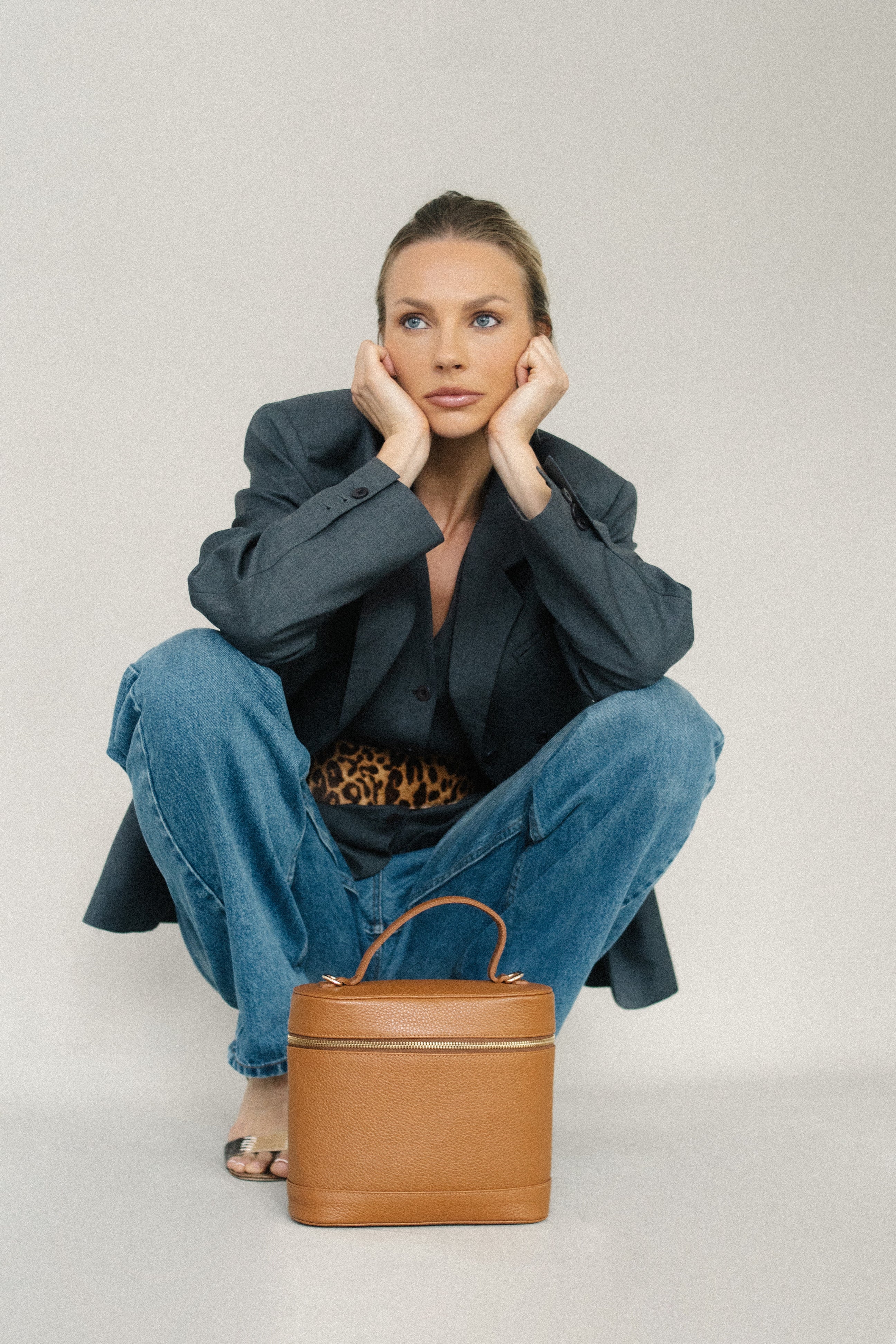 Baul Leather Handbag - Multi