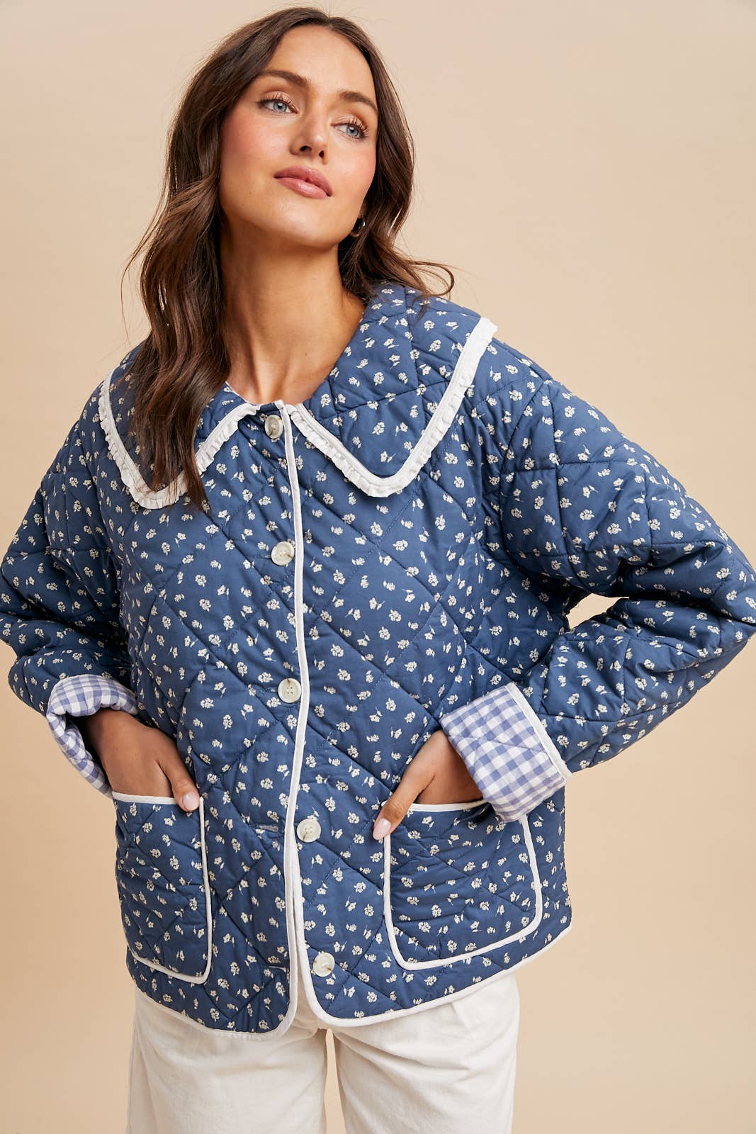Darling quilted puffer - multi