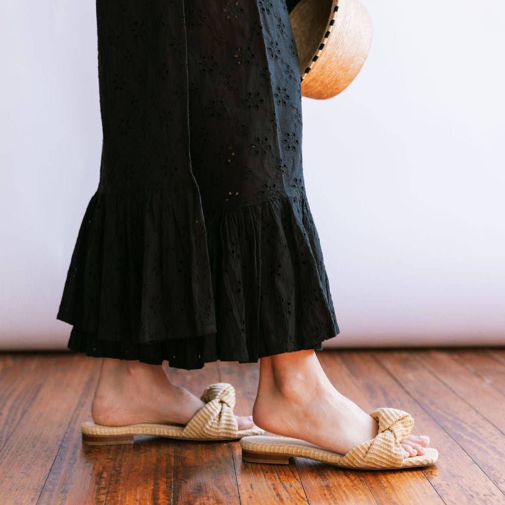 Black Eyelet Vienna Sarong