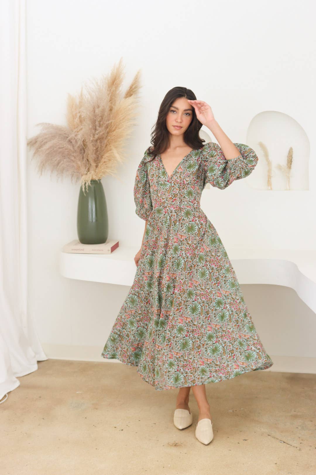 Palm Springs Kaftan Dress
