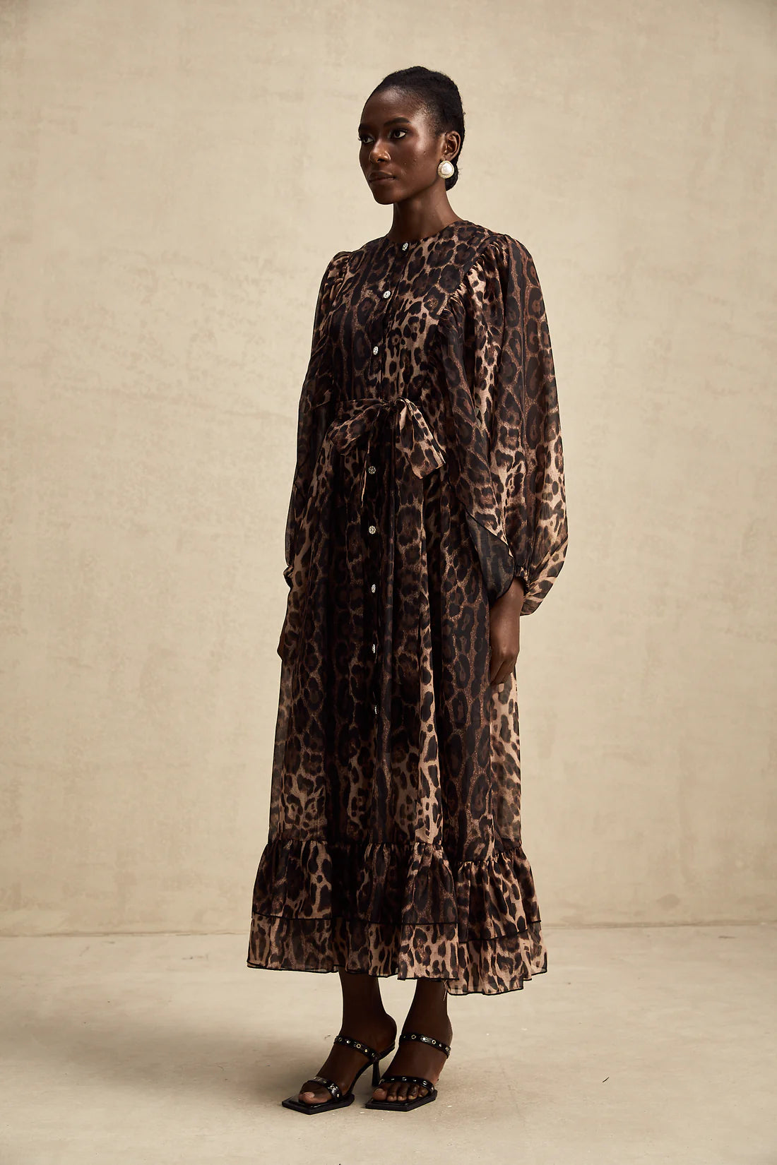 Gisele Leopard Dress